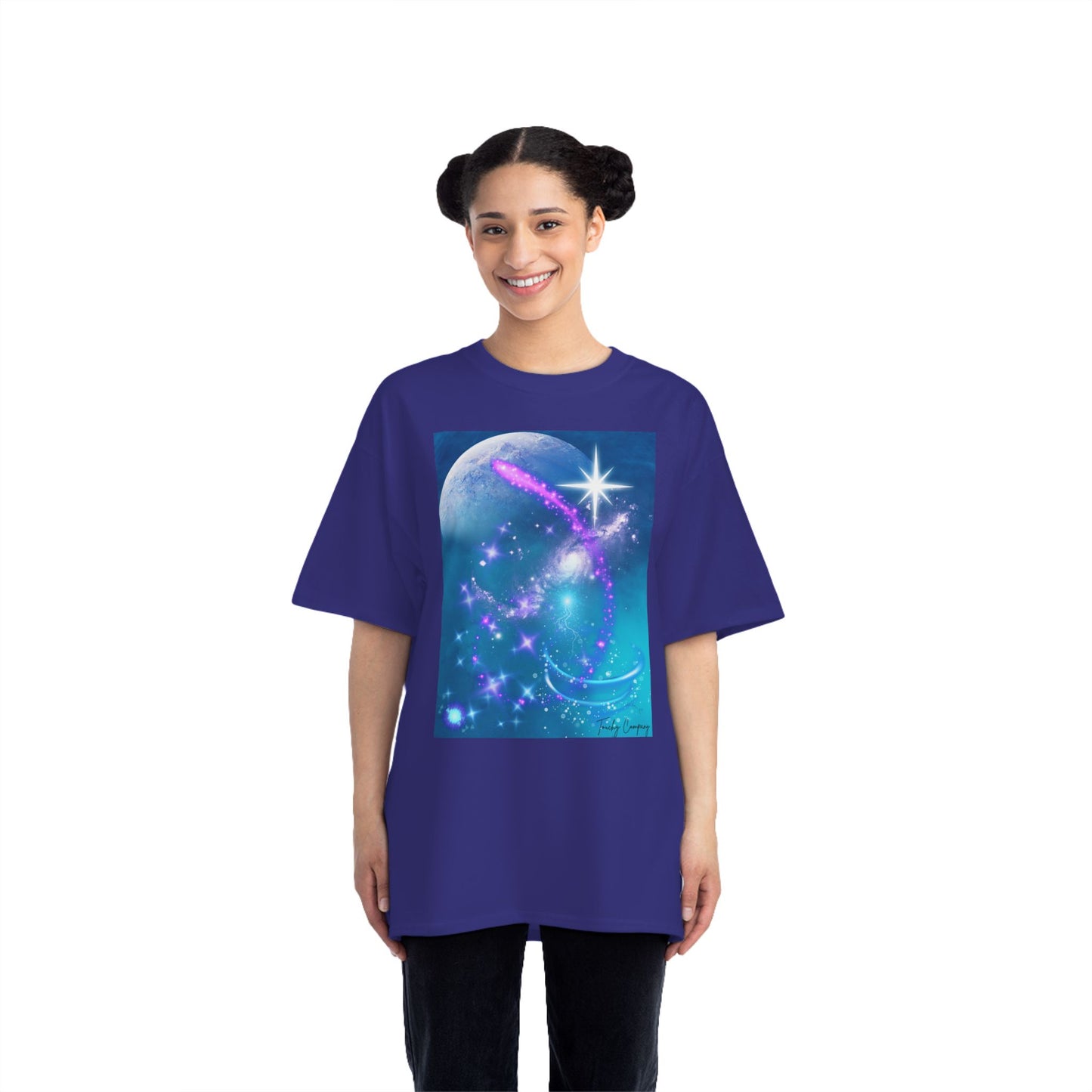 Cosmic Dream Short-Sleeve T-Shirt - Graphic Tee for Galaxy Lovers