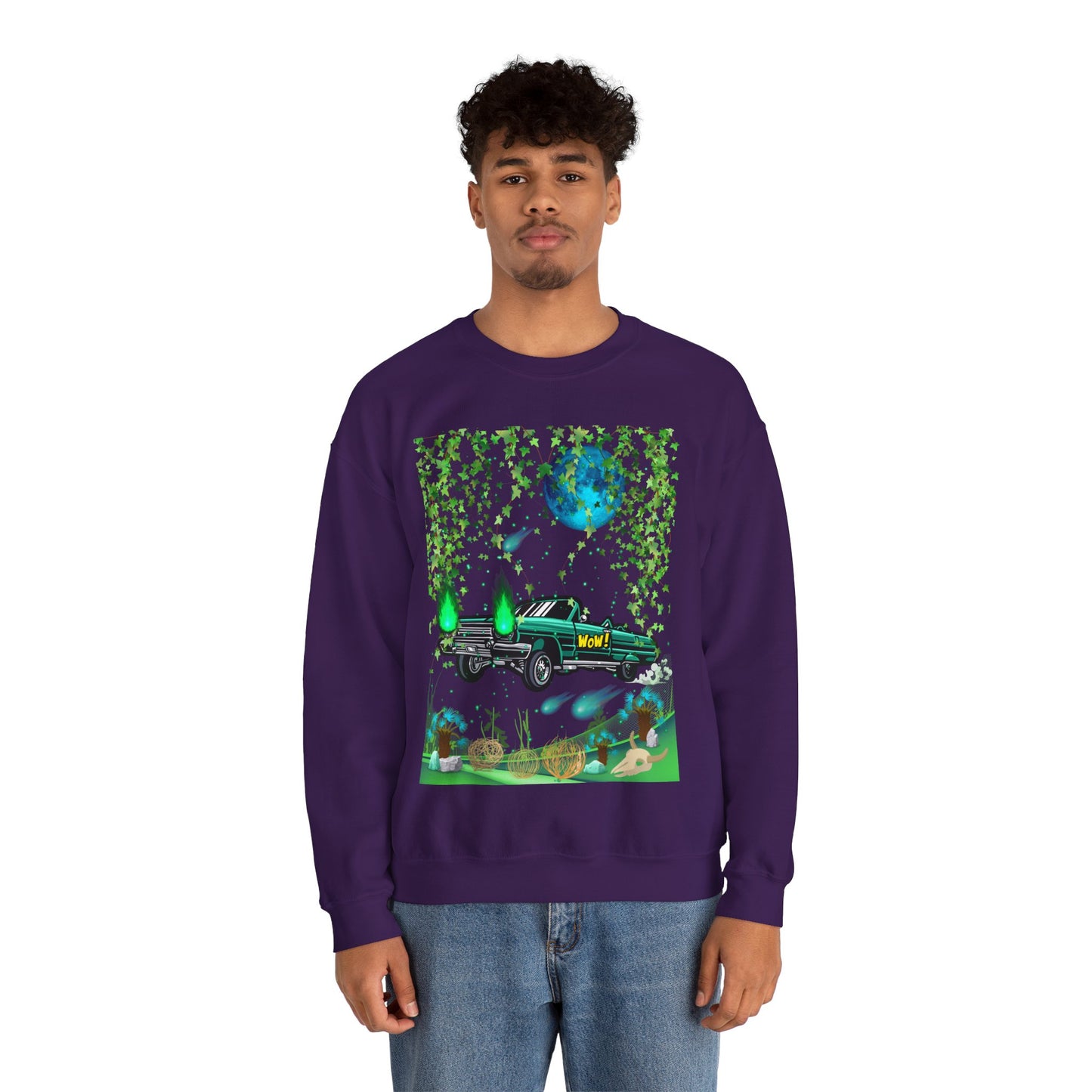 Lowrider Trap, Unisex Crewneck Sweatshirt