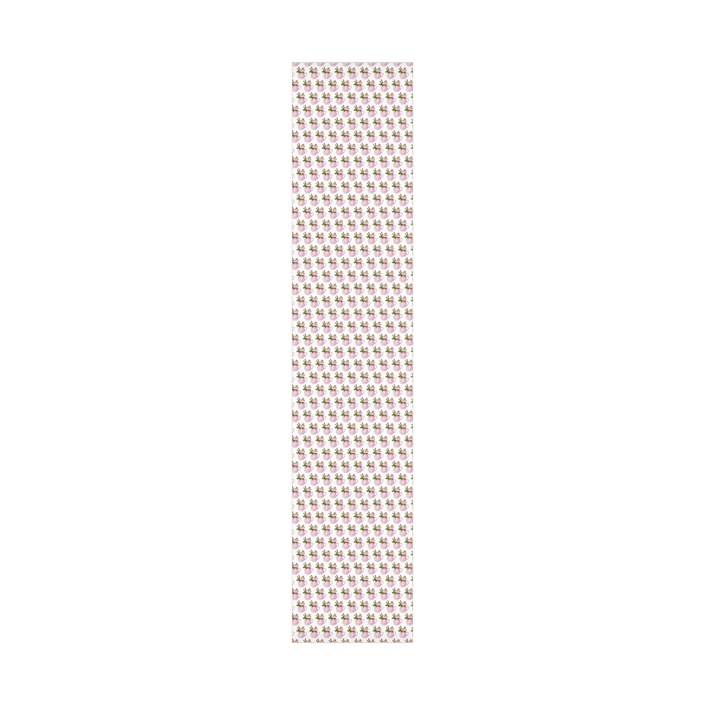 Pink Gingerbread Gift Wrap Papers