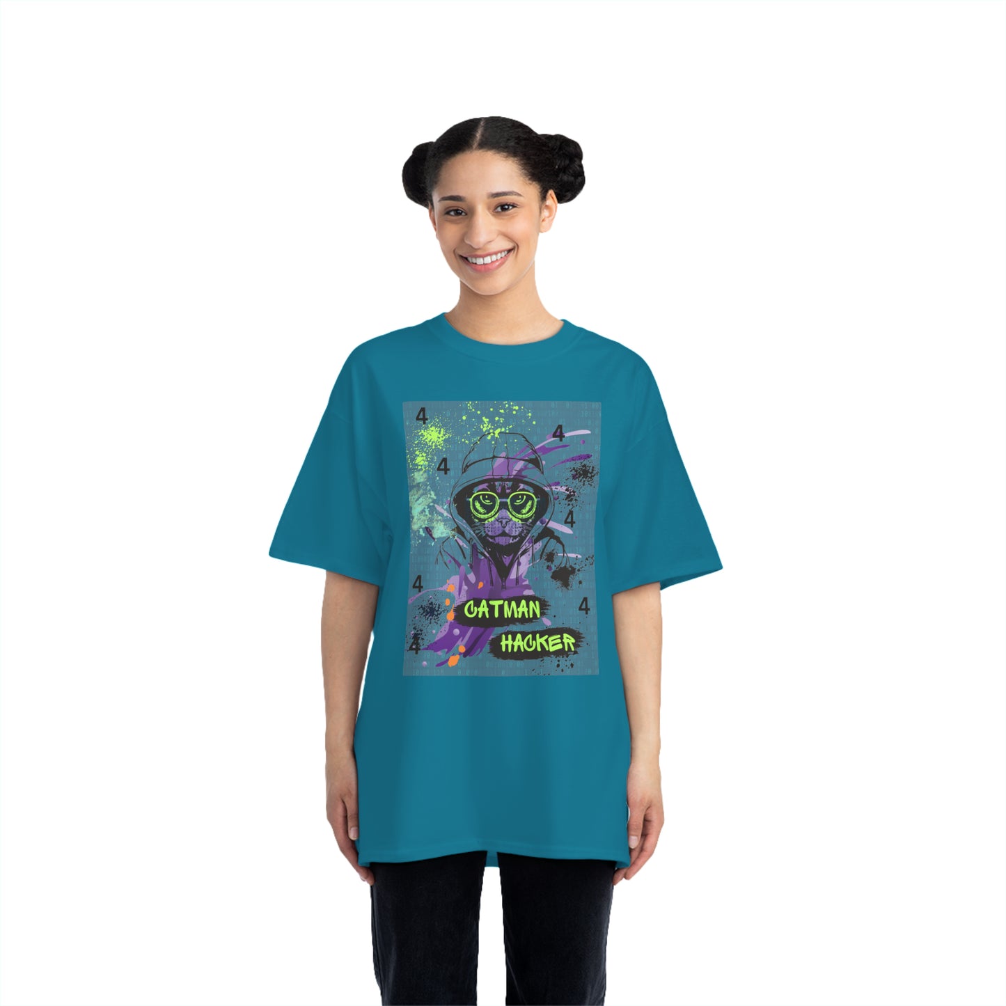 Catman Hacker, Oversize T-Shirt