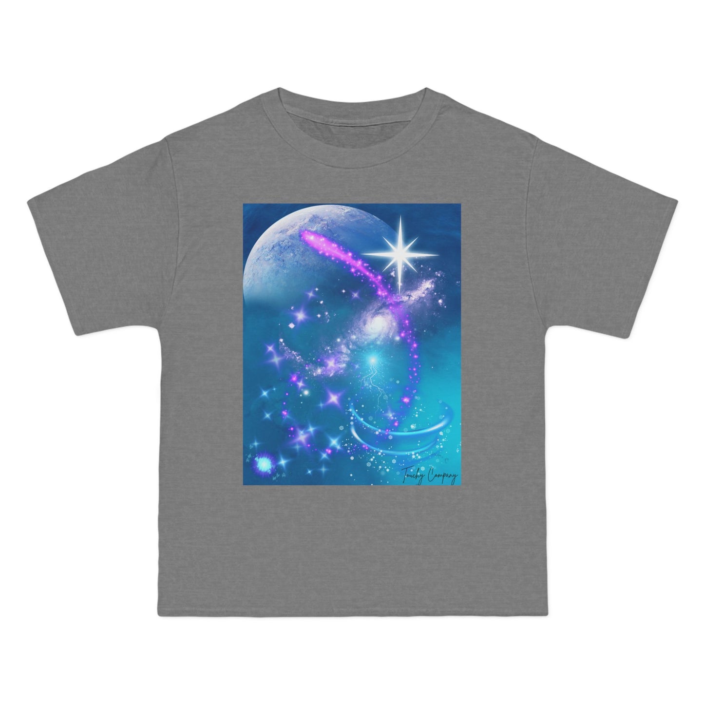 Cosmic Dream Short-Sleeve T-Shirt - Graphic Tee for Galaxy Lovers