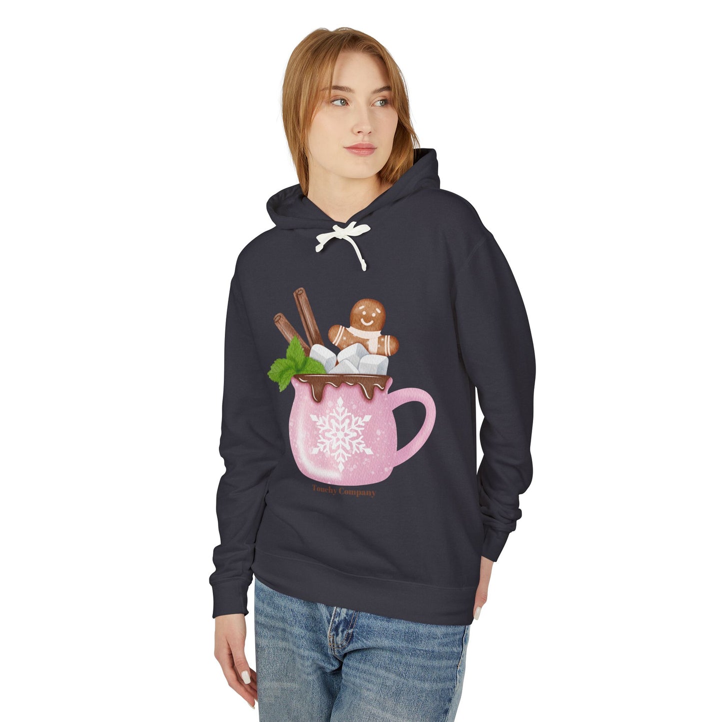 Unisex Lightweight Hooded Sweatshirt