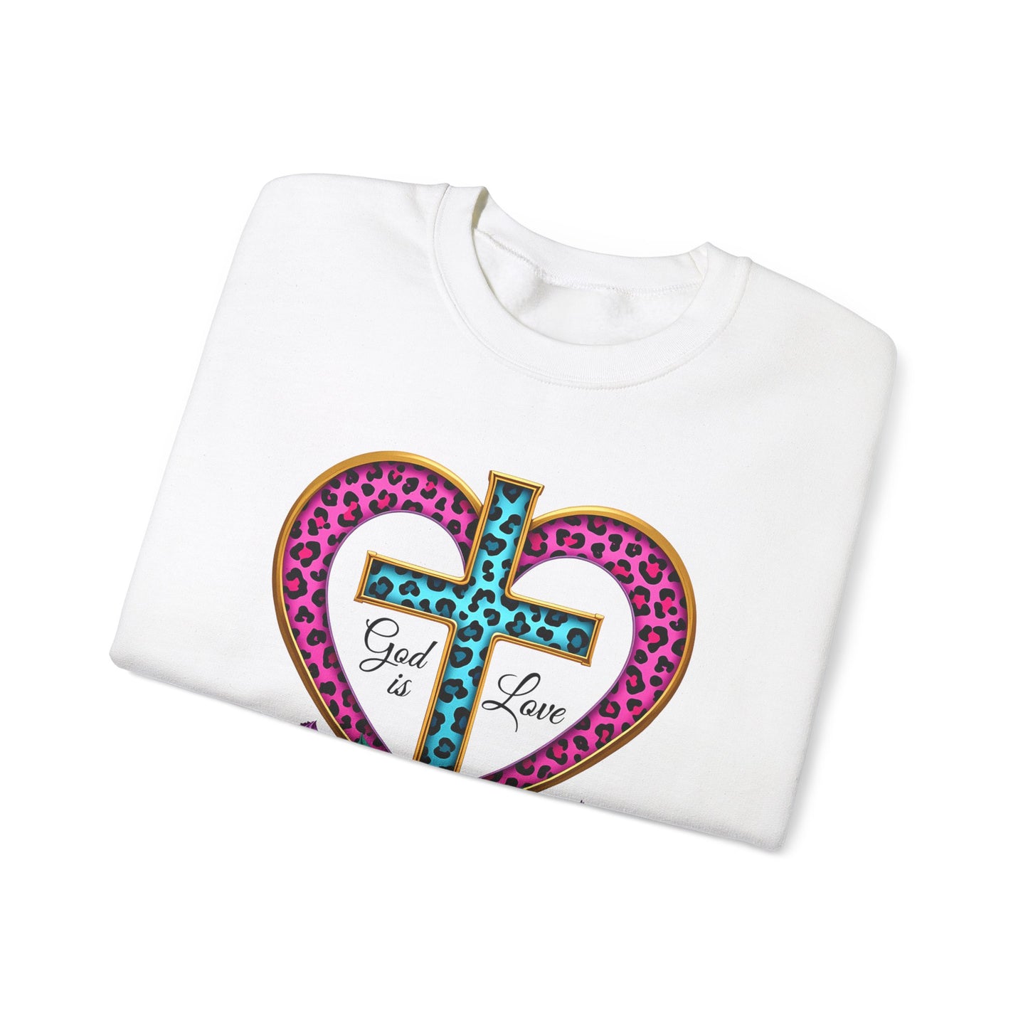God's Love Unisex Heavy Blend™ Crewneck Sweatshirt