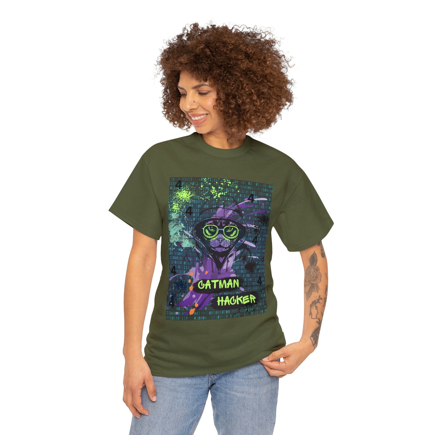 Catman Hacker, Unisex T-shirt