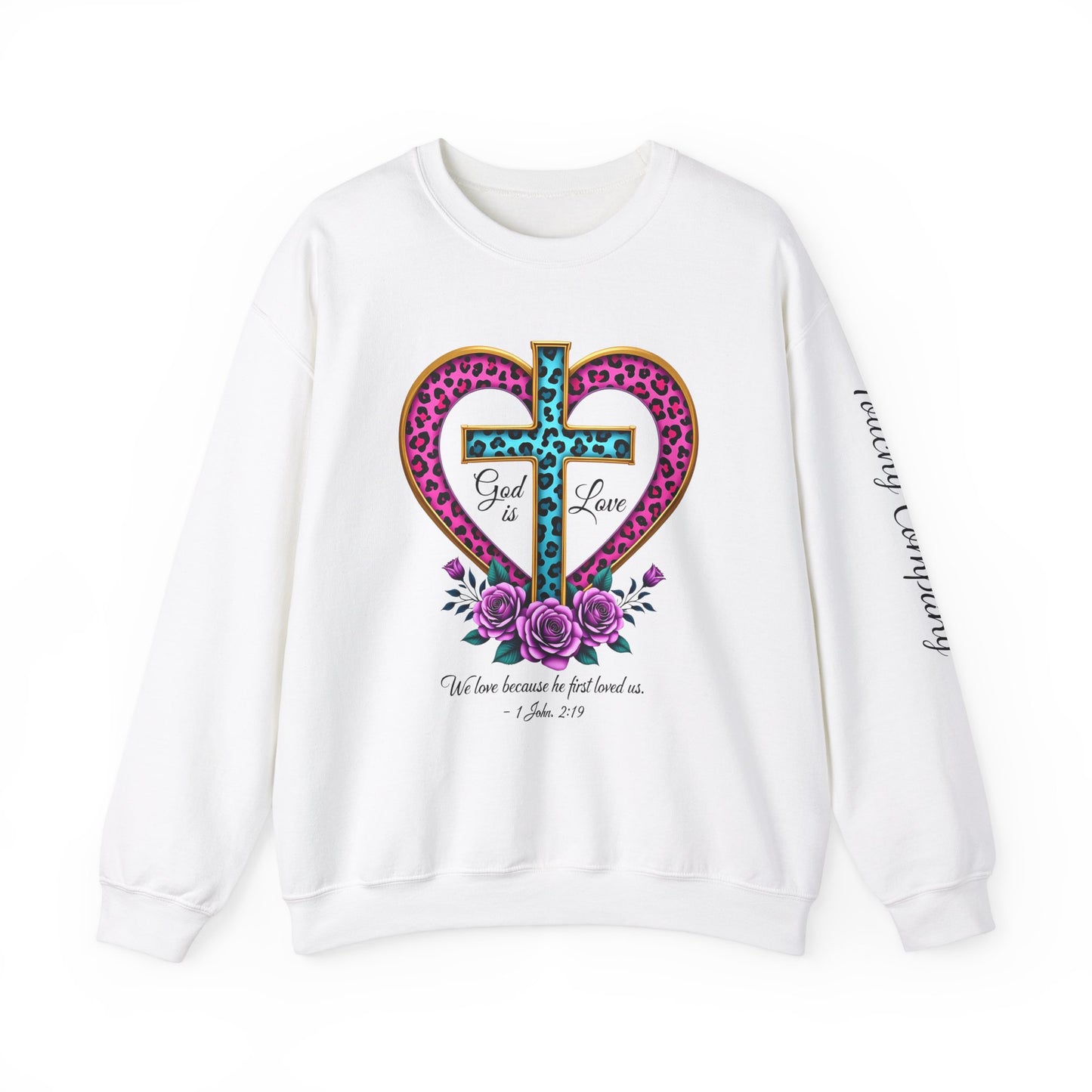 God's Love Unisex Heavy Blend™ Crewneck Sweatshirt