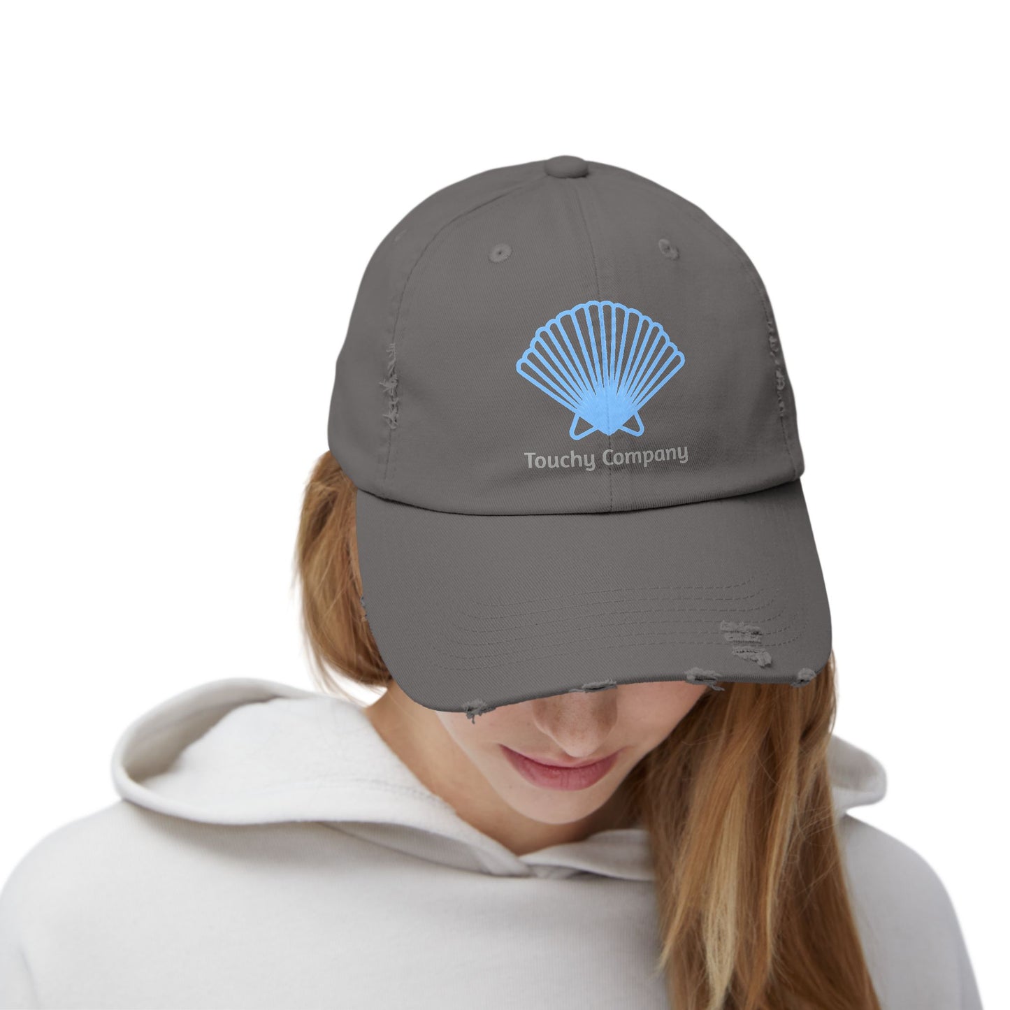 Shell Bae Unisex Distressed Cap
