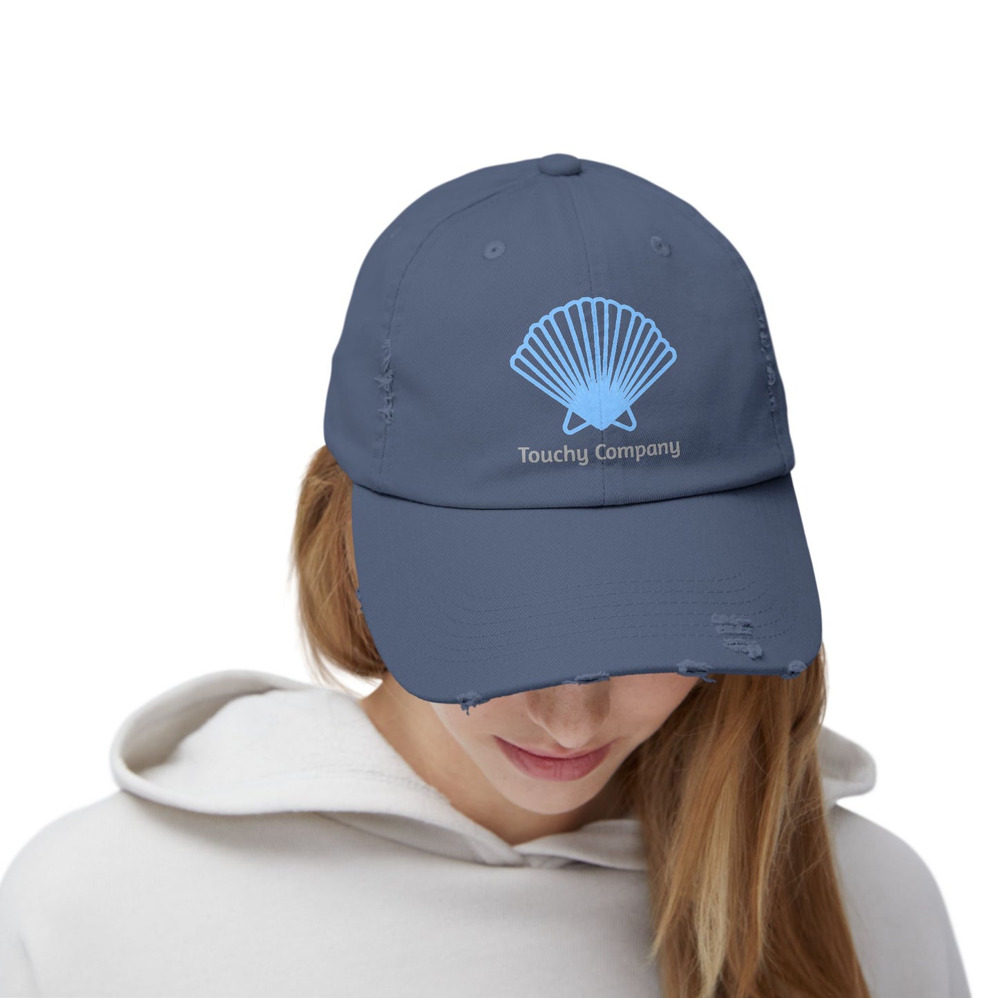 Shell Bae Unisex Distressed Cap