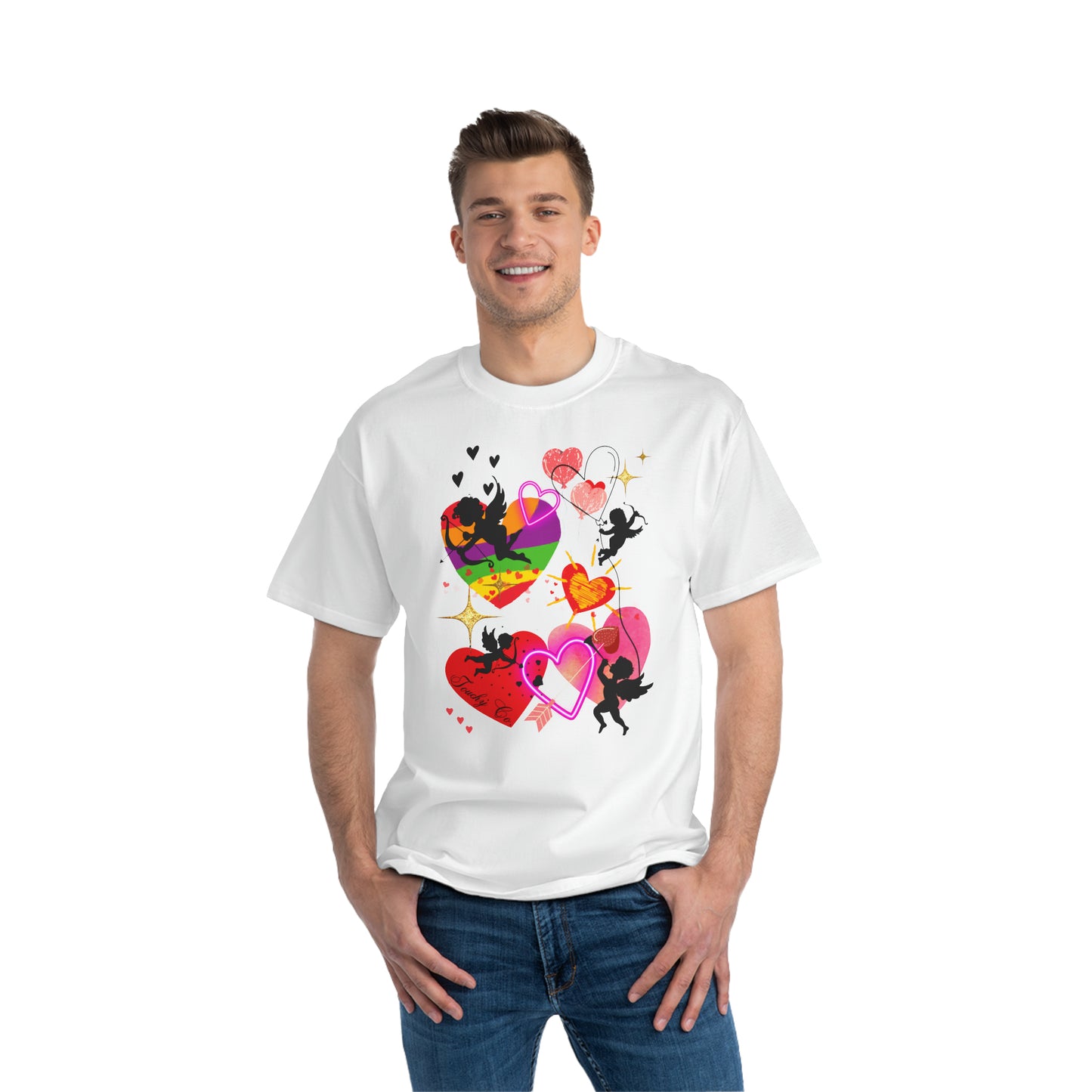 Cupid Hearts Oversized T-Shirt