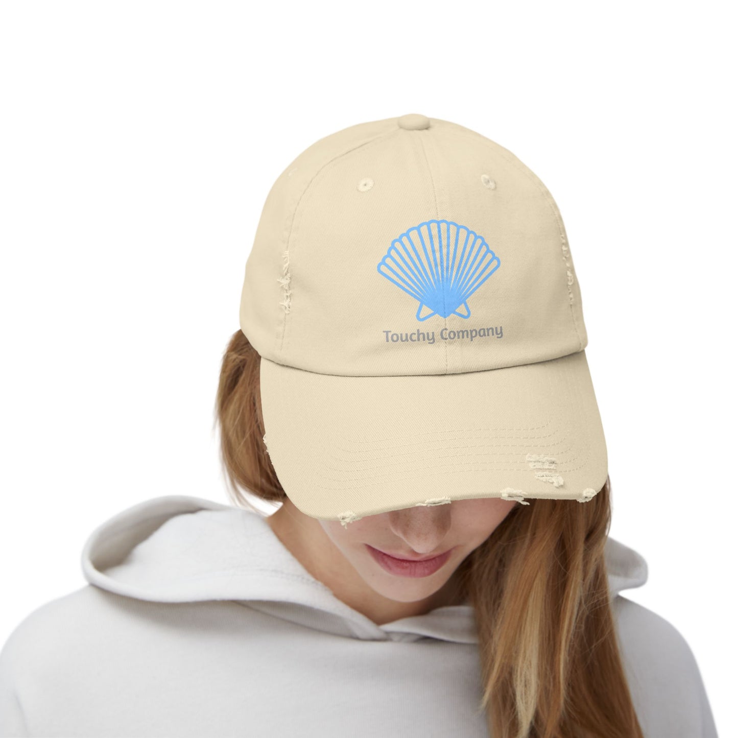 Shell Bae Unisex Distressed Cap