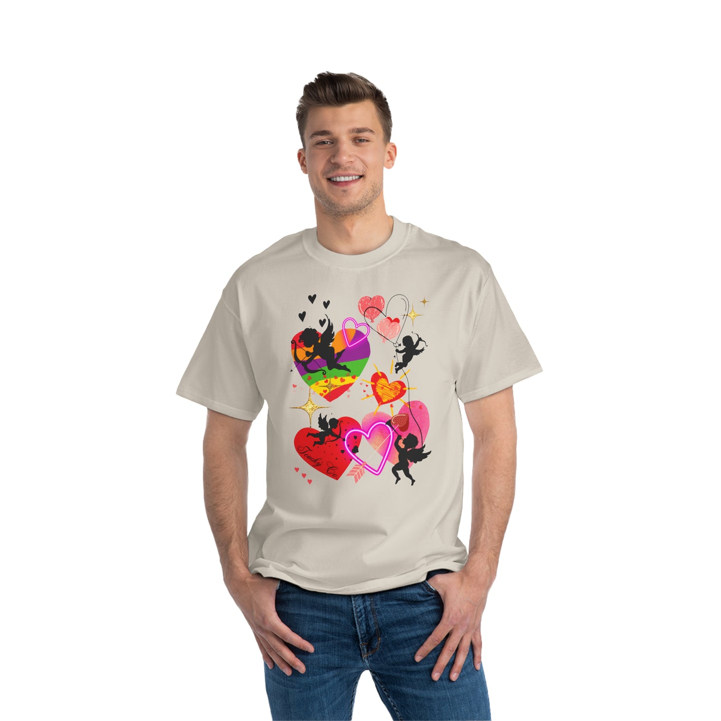 Cupid Hearts Oversized T-Shirt