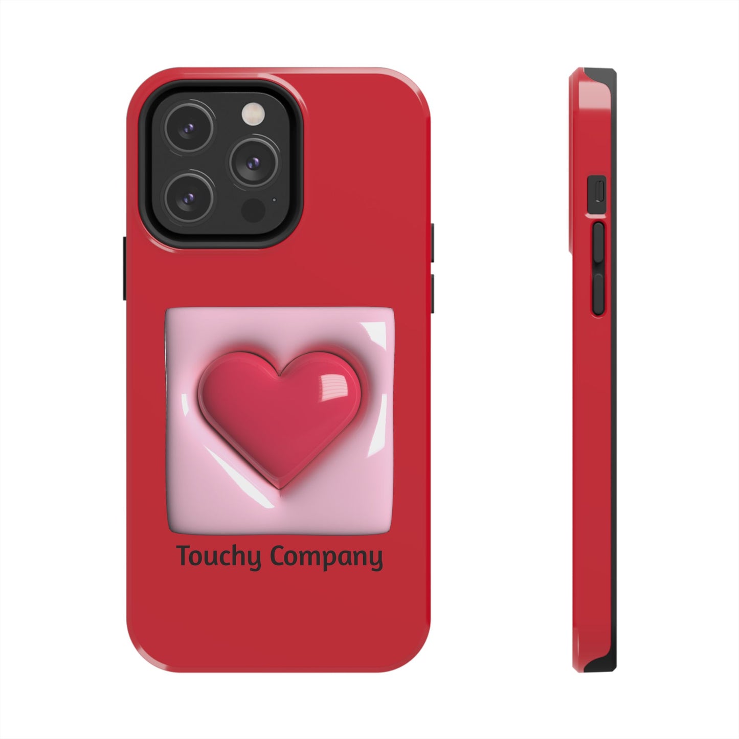 Bubble Heart, Tough Phone Cases