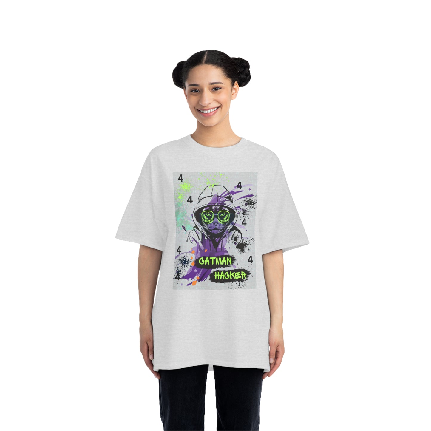 Catman Hacker, Oversize T-Shirt