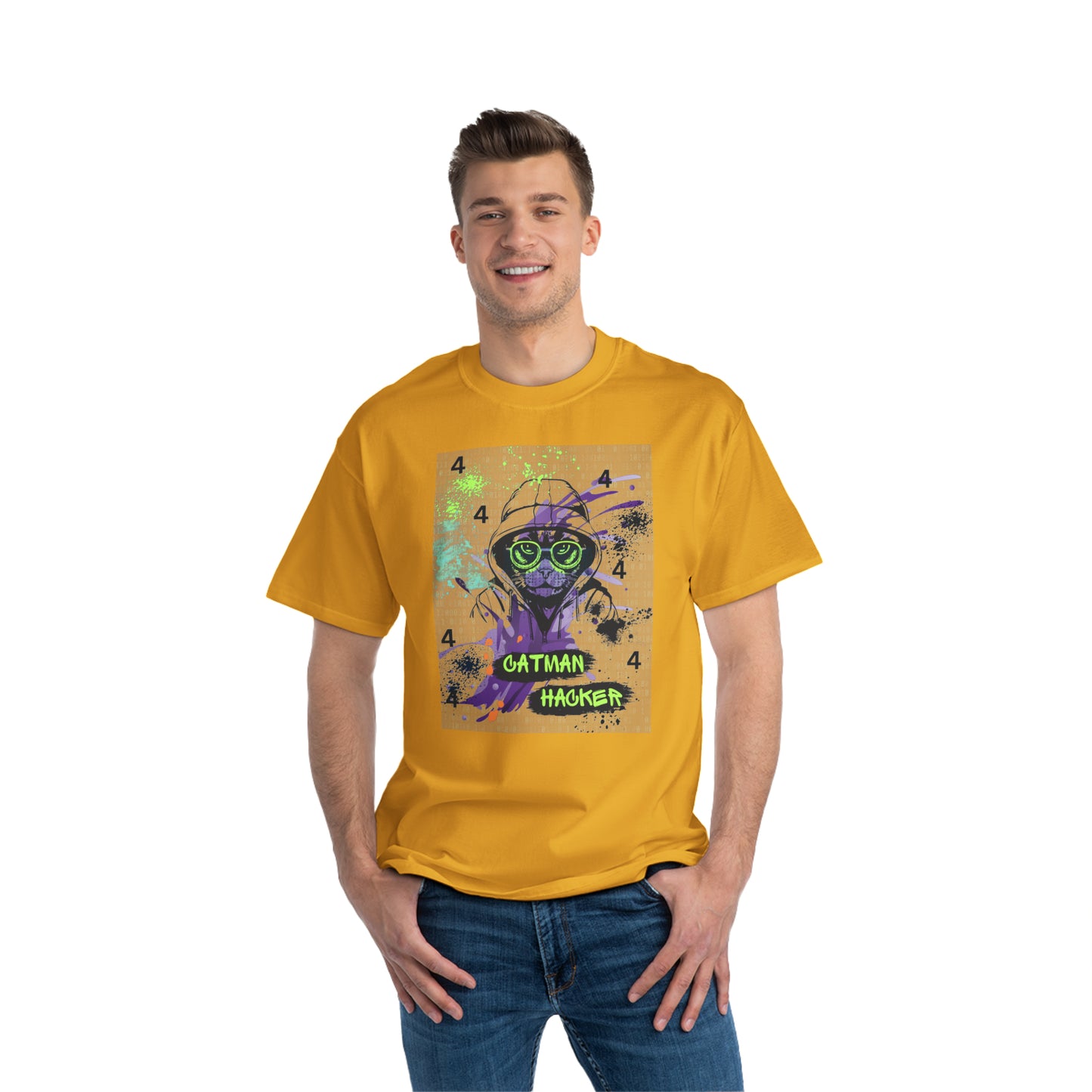 Catman Hacker, Oversize T-Shirt