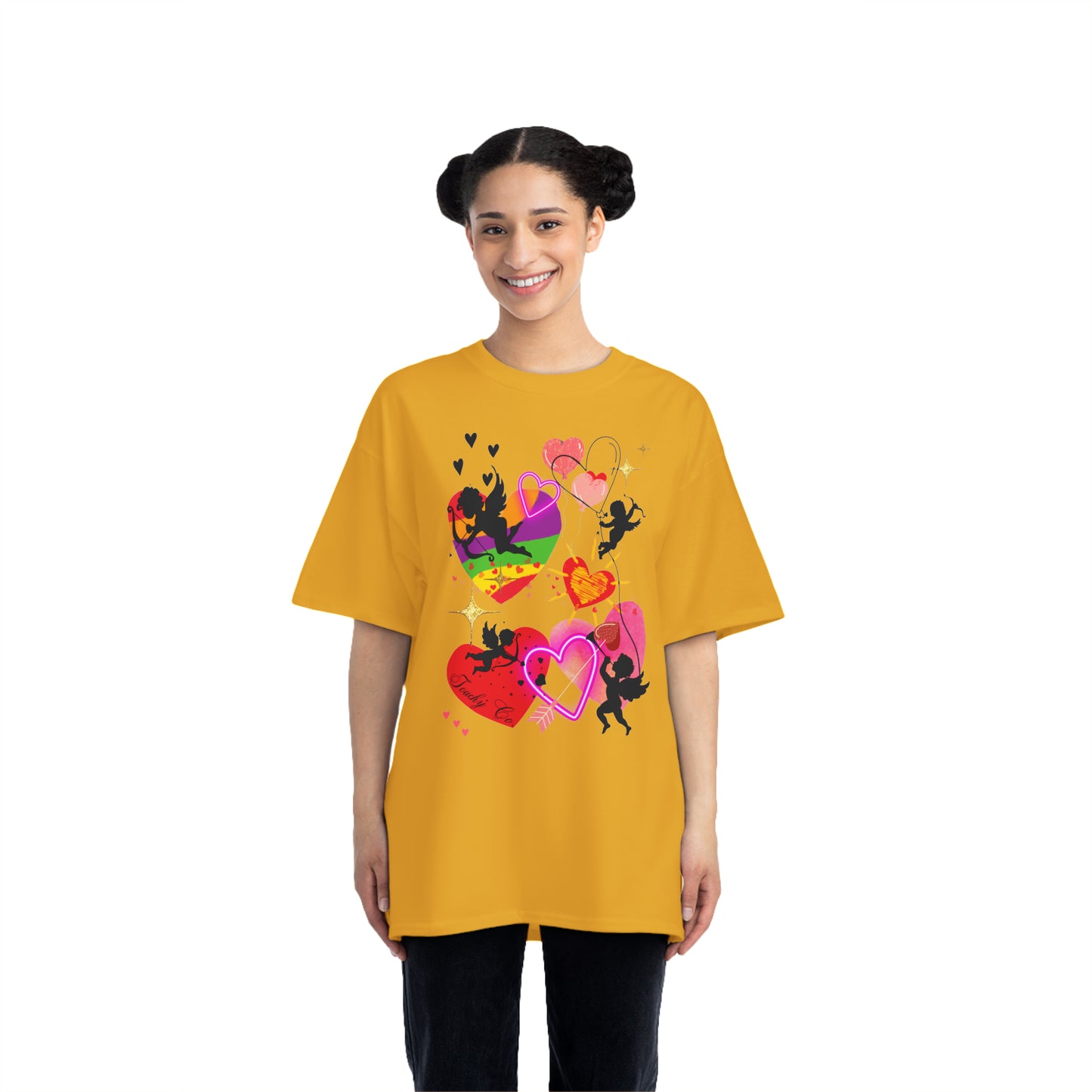 Cupid Hearts Oversized T-Shirt