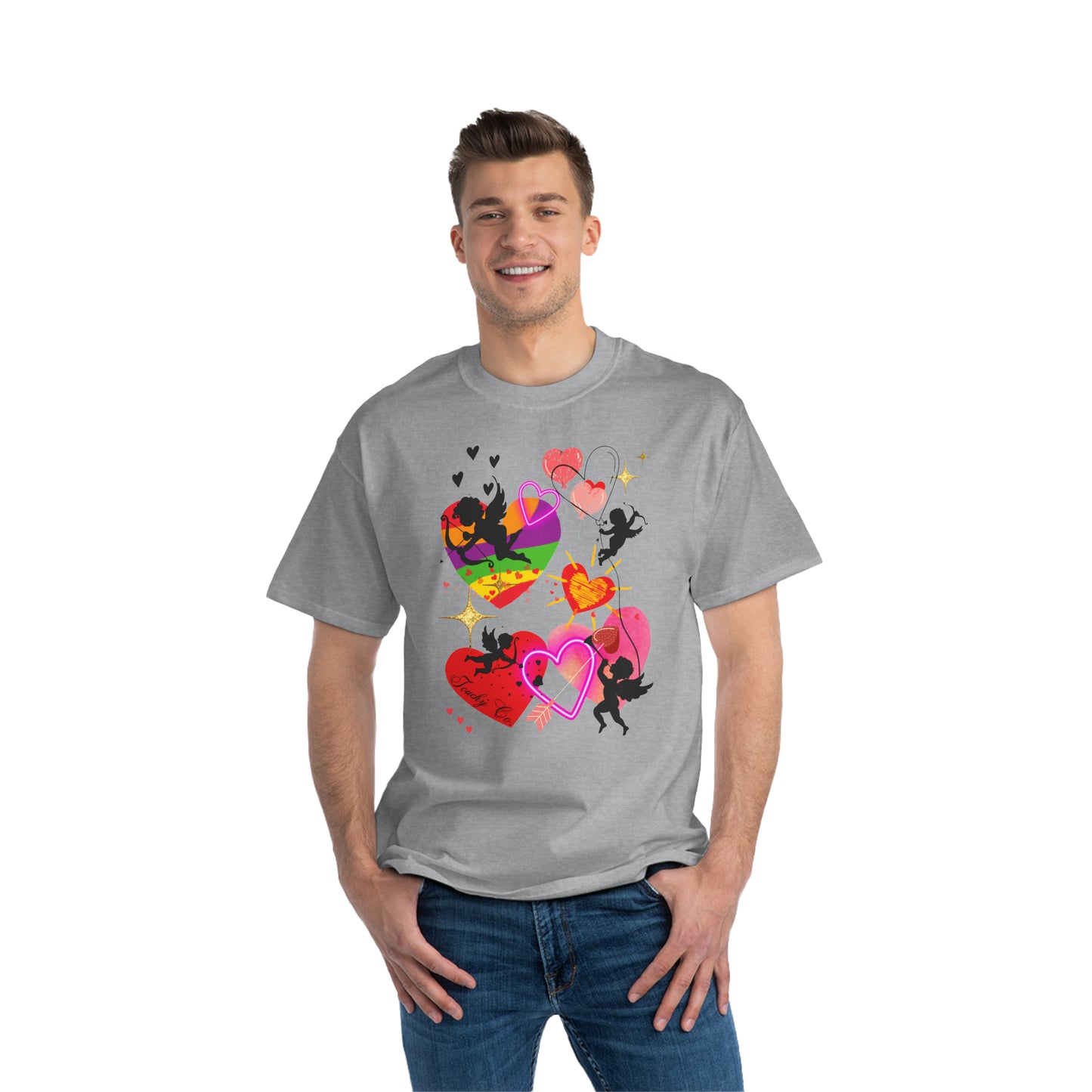 Cupid Hearts Oversized T-Shirt