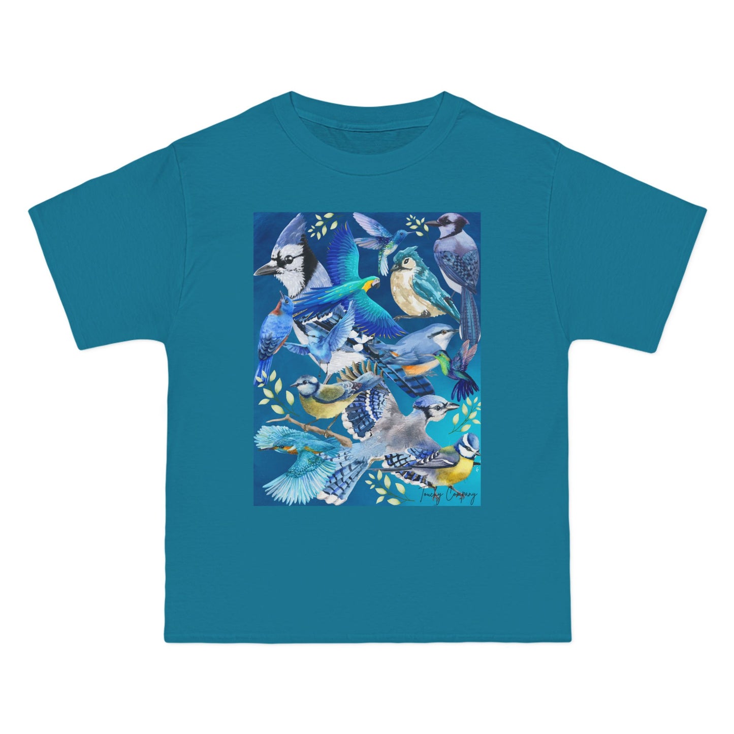 Colorful Bird Graphic T-Shirt for Nature Lovers