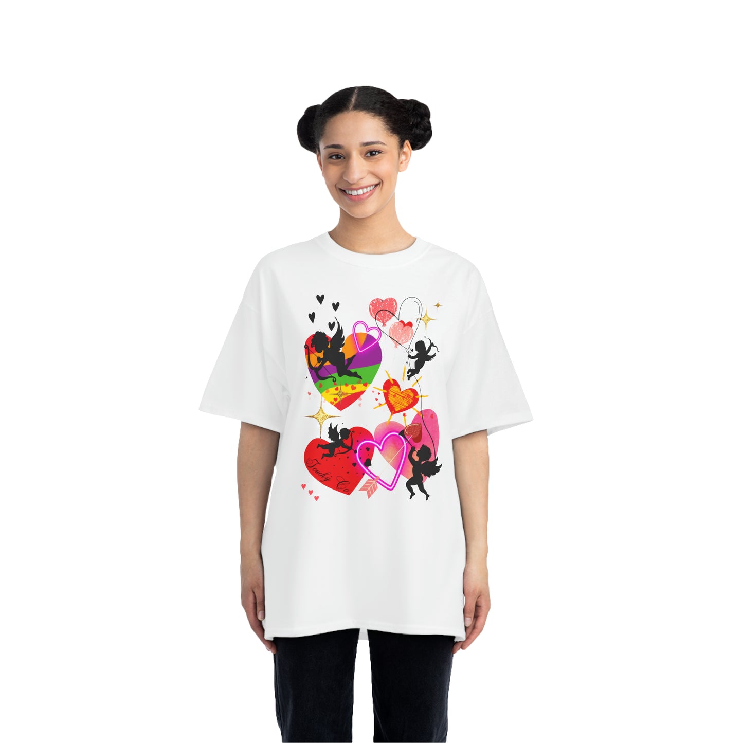 Cupid Hearts Oversized T-Shirt