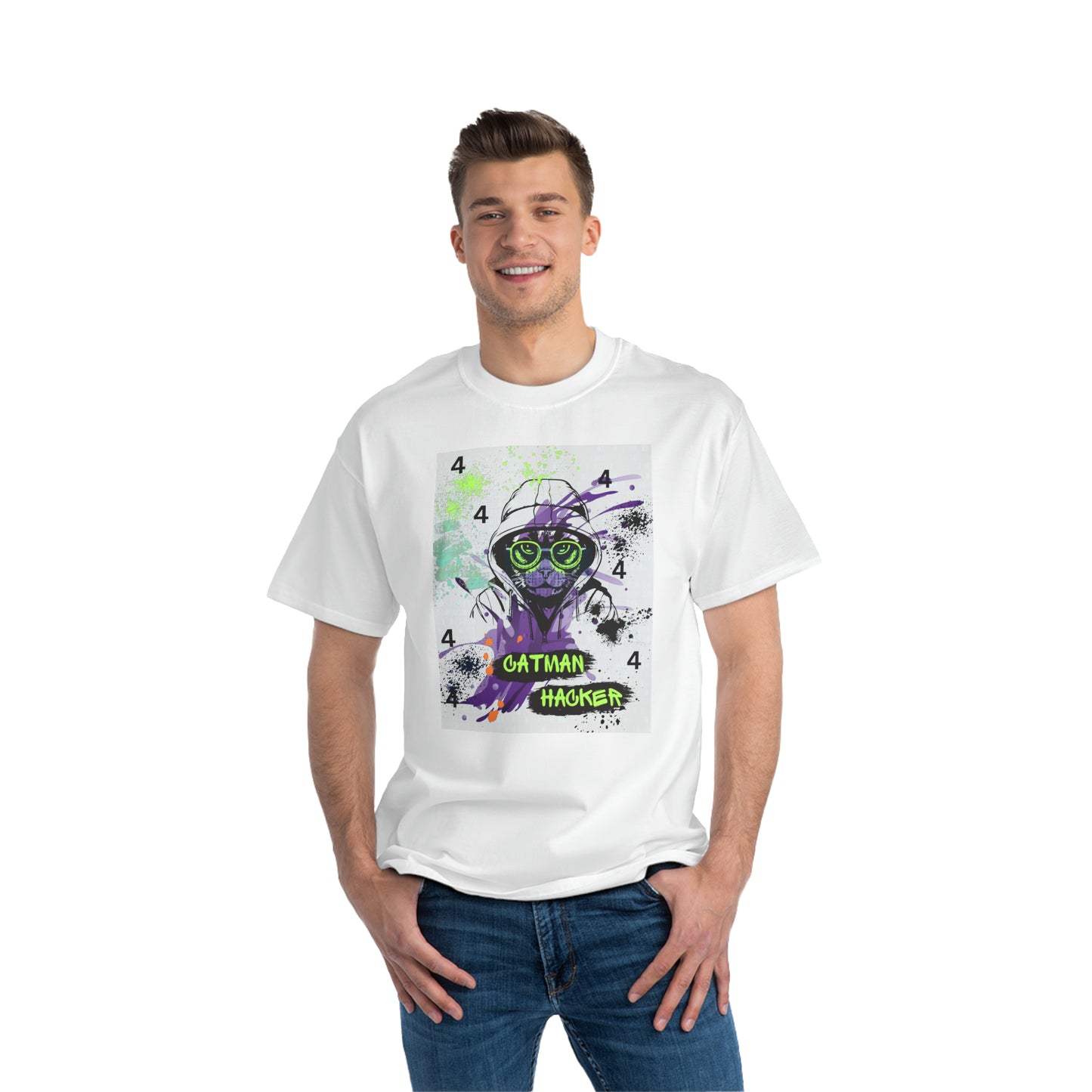 Catman Hacker, Oversize T-Shirt