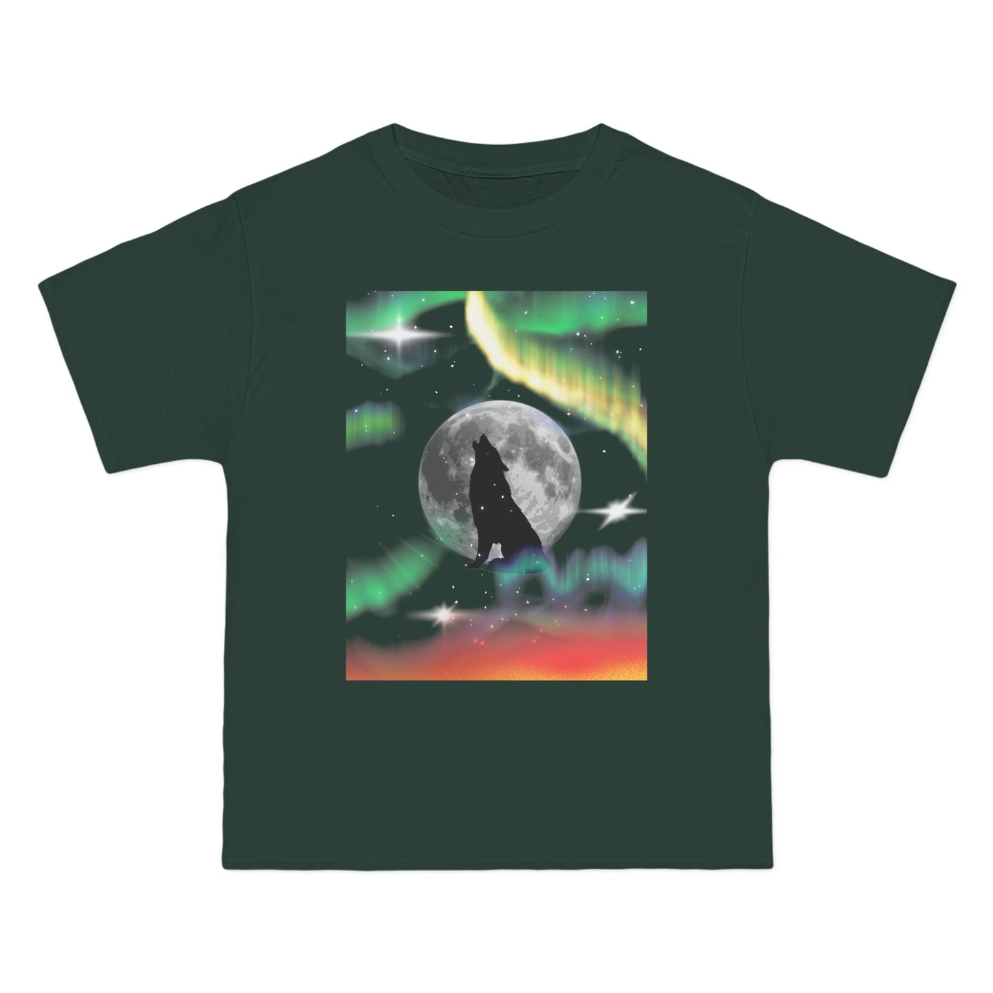 Northern Lights Vibe, Oversized T-Shirt