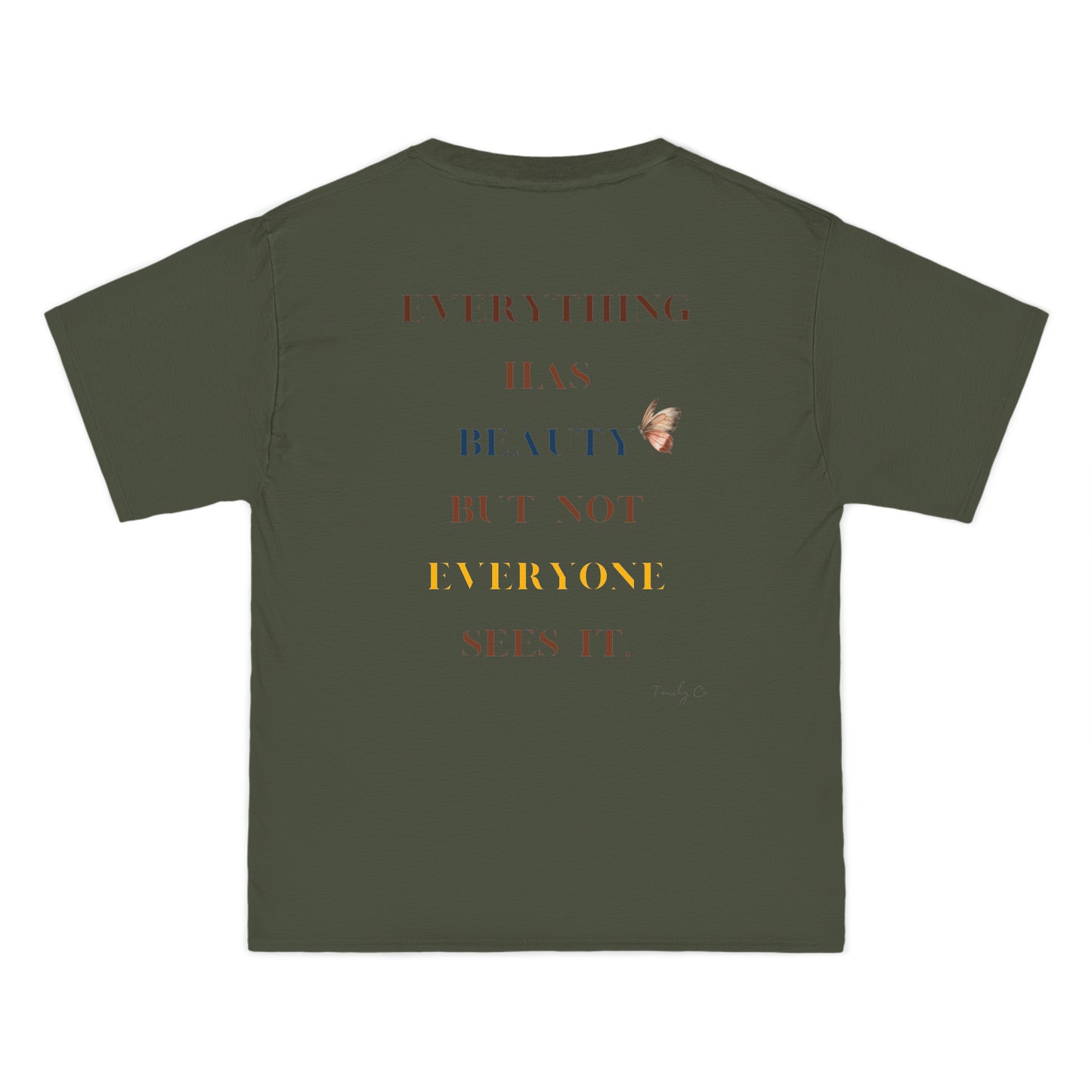 Brown Skin Heart, Oversized T-Shirt