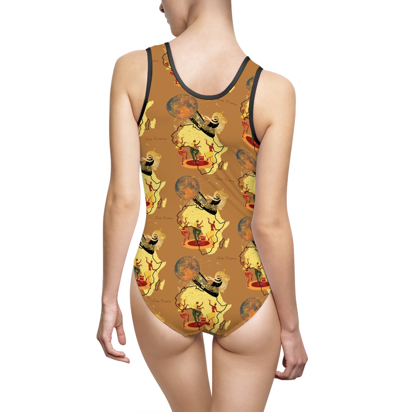 African dance Classic One-Piece Swimsuit