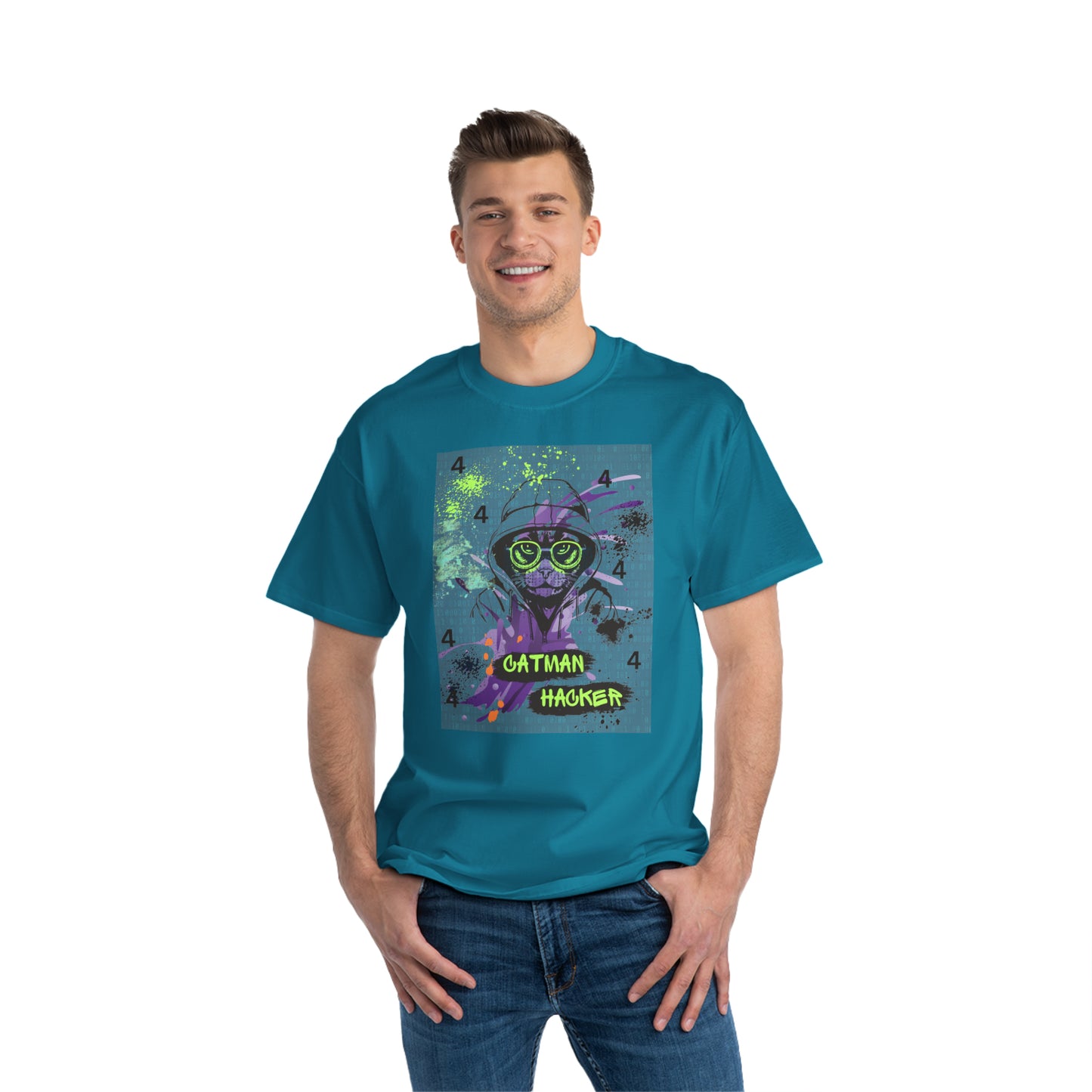 Catman Hacker, Oversize T-Shirt