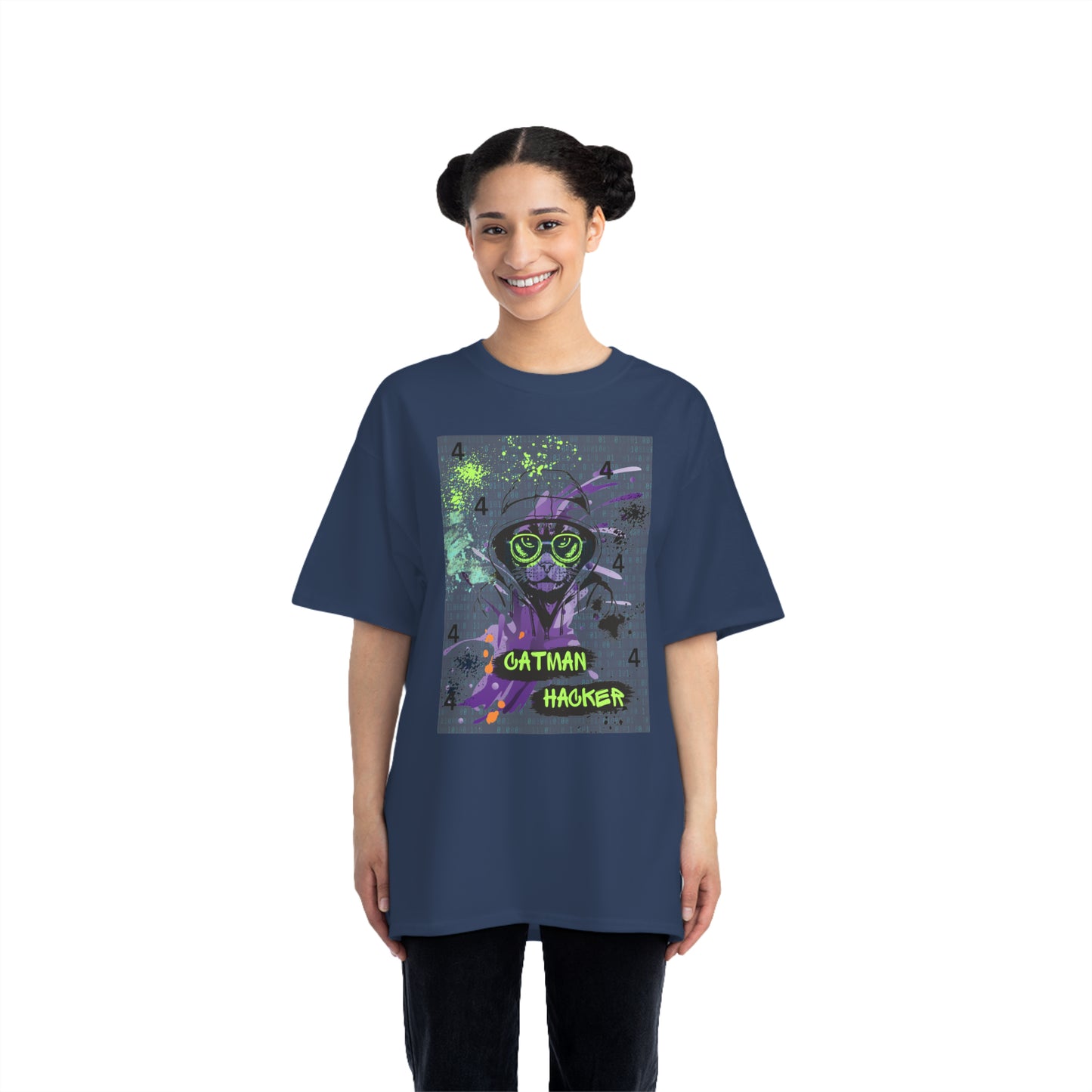 Catman Hacker, Oversize T-Shirt