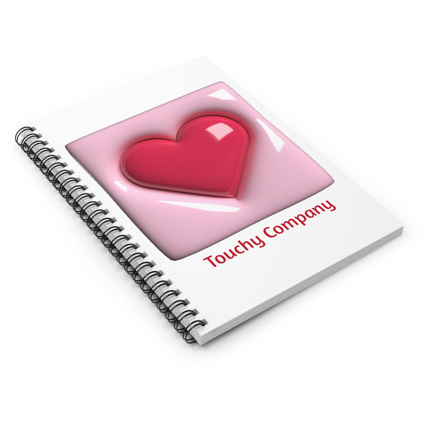 Bubble Heart, Spiral Notebook - Ruled Line