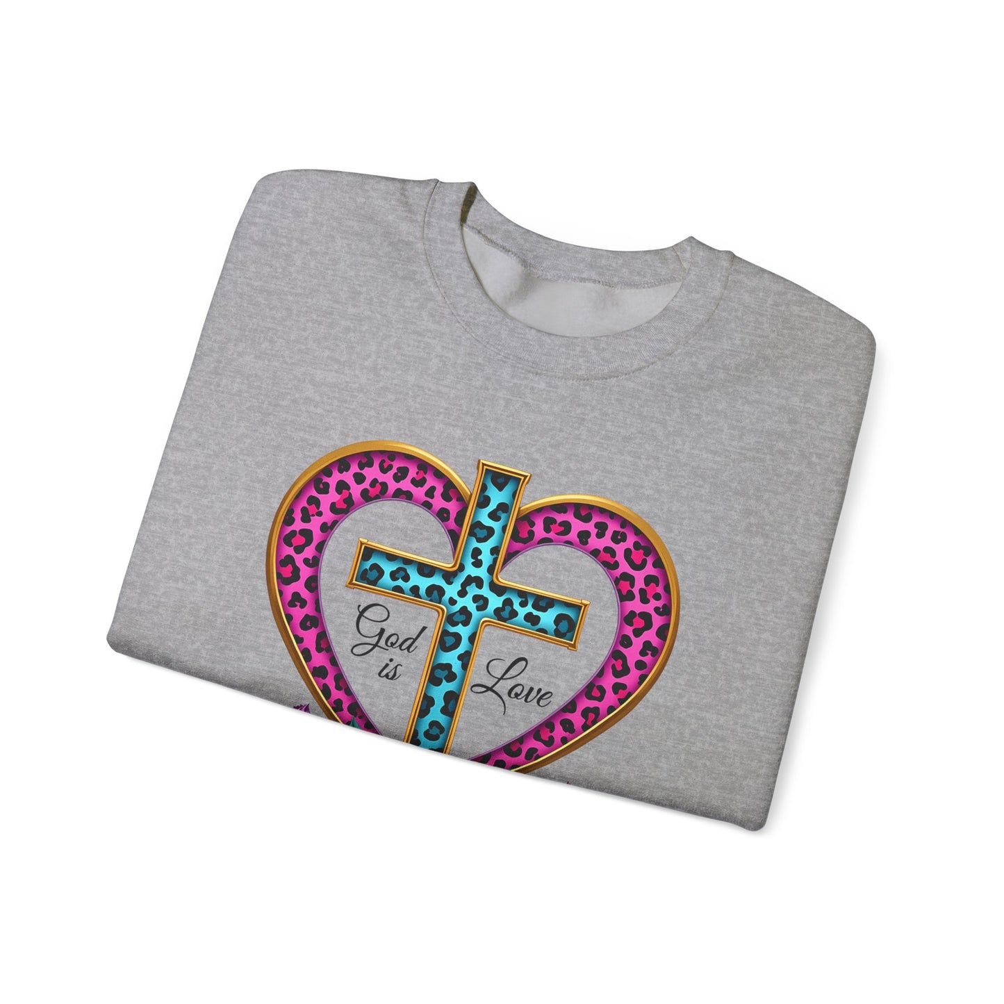 God's Love Unisex Heavy Blend™ Crewneck Sweatshirt