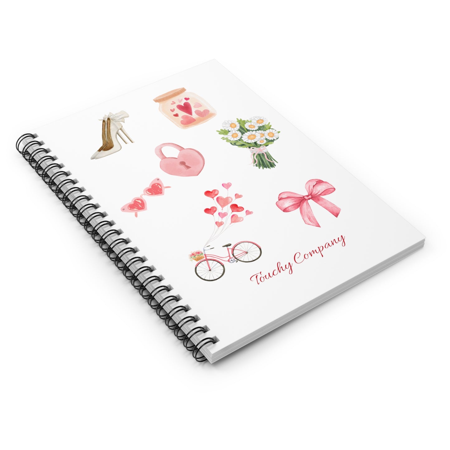 Love Notes, Spiral Notebook - Ruled Line