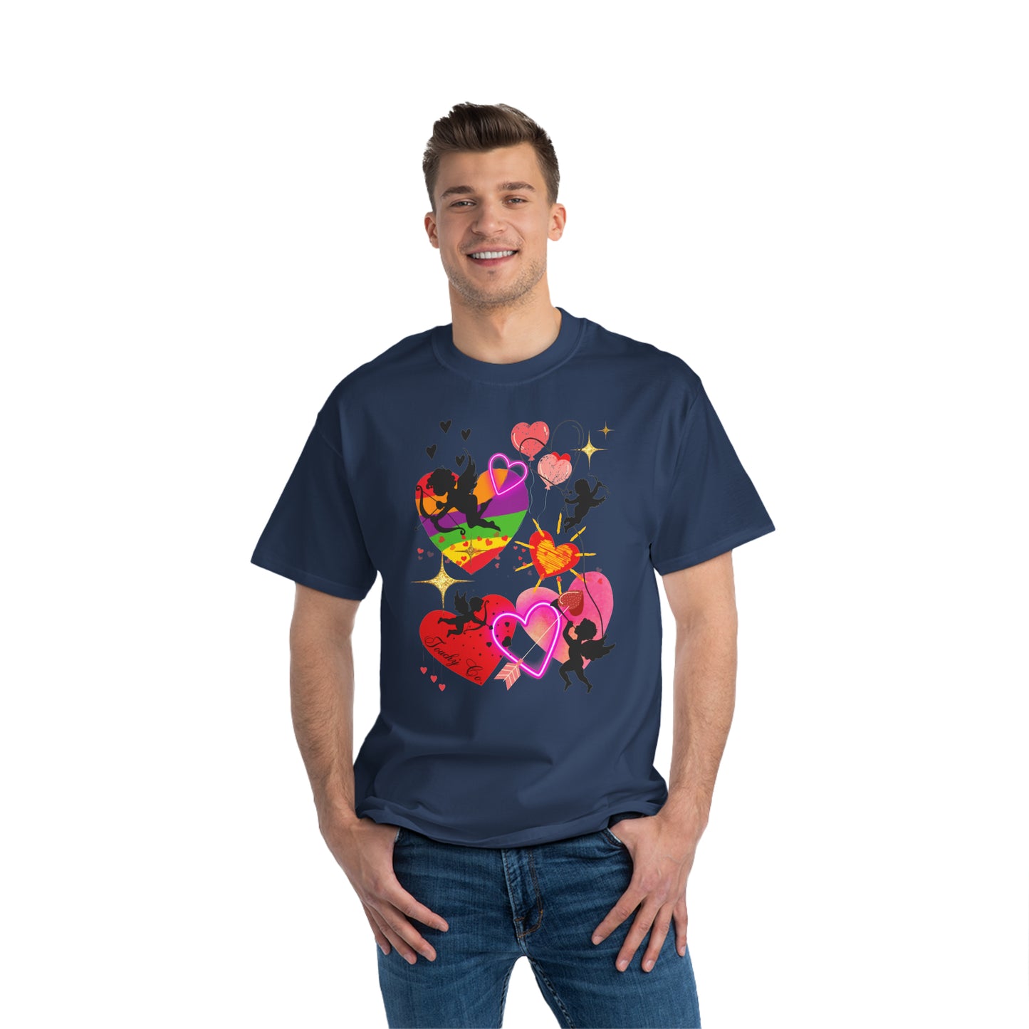 Cupid Hearts Oversized T-Shirt