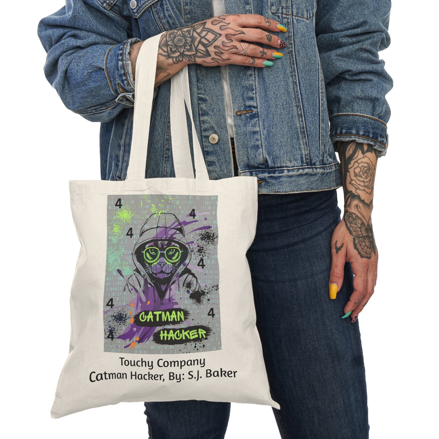 Catman Hacker, Tote Bag