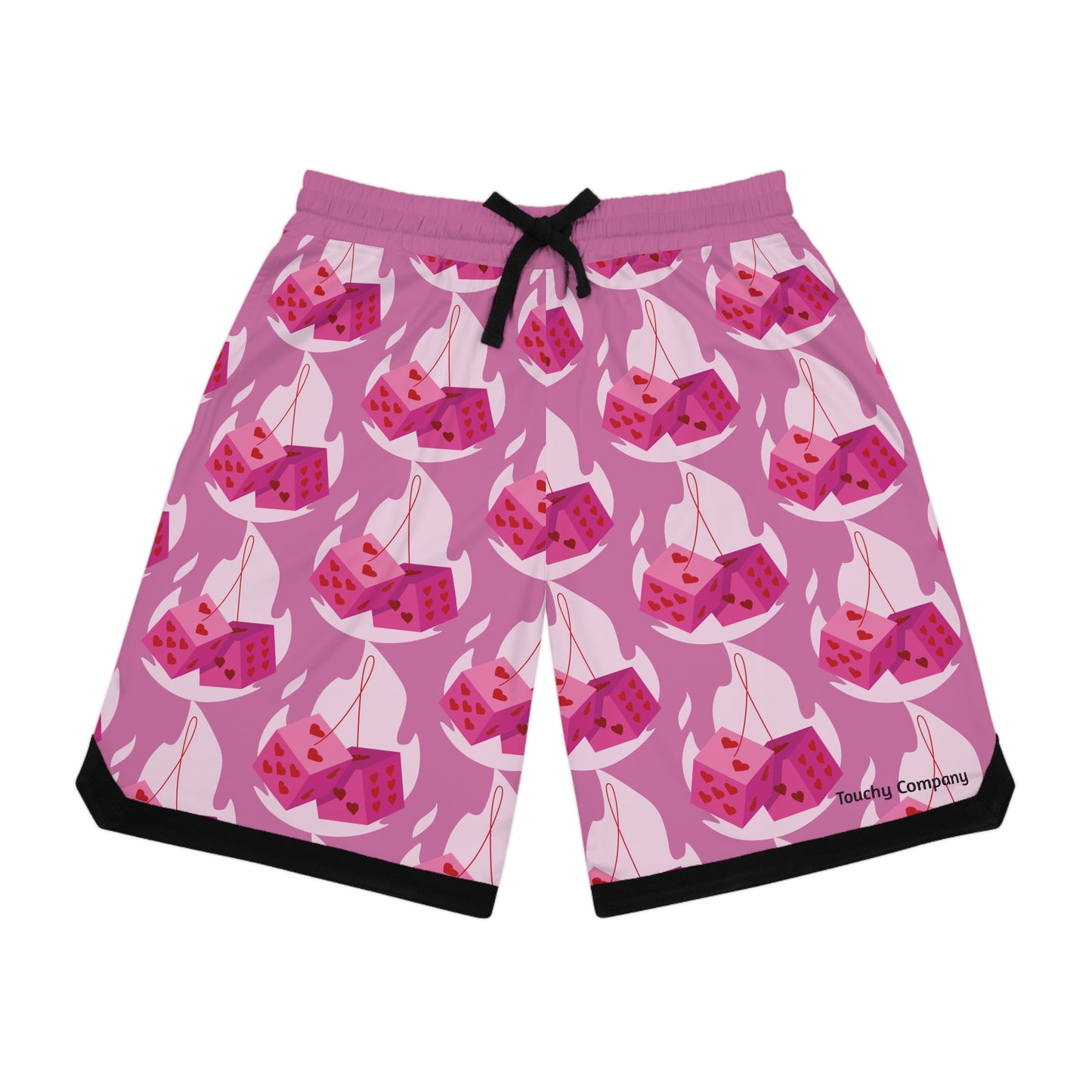 Love Dice Basketball Rib Shorts