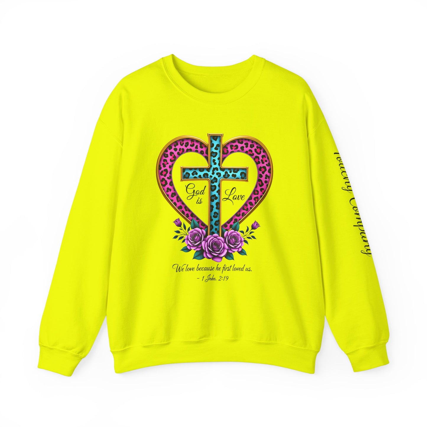 God's Love Unisex Heavy Blend™ Crewneck Sweatshirt