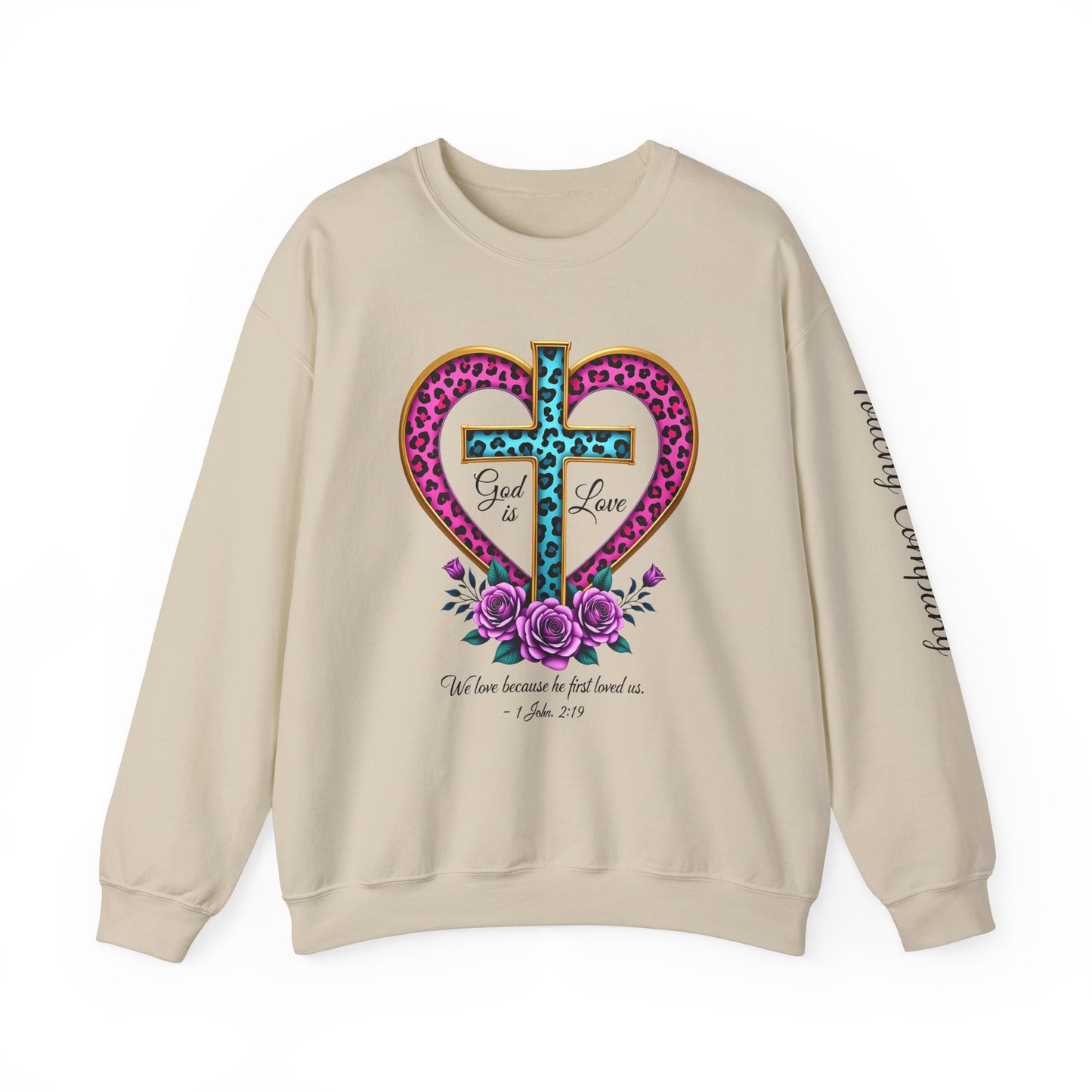 God's Love Unisex Heavy Blend™ Crewneck Sweatshirt