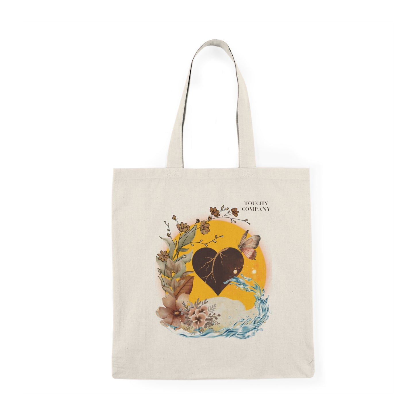 Brown Skin Heart, Tote Bag