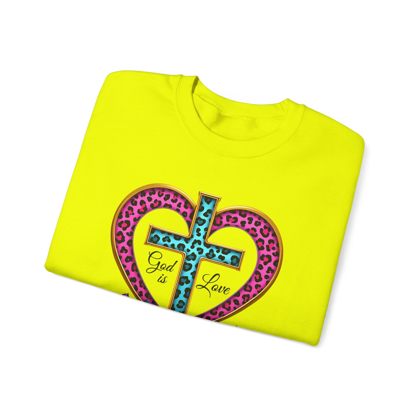 God's Love Unisex Heavy Blend™ Crewneck Sweatshirt