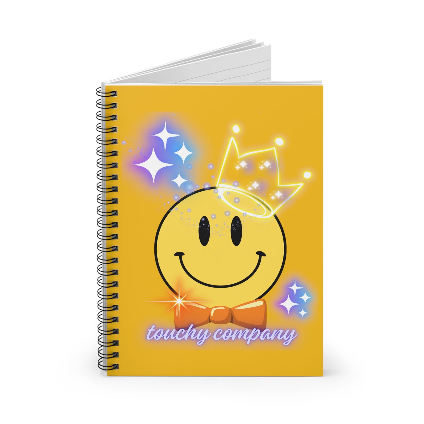 Smiley King, Spiral Notebook - Ruled Line