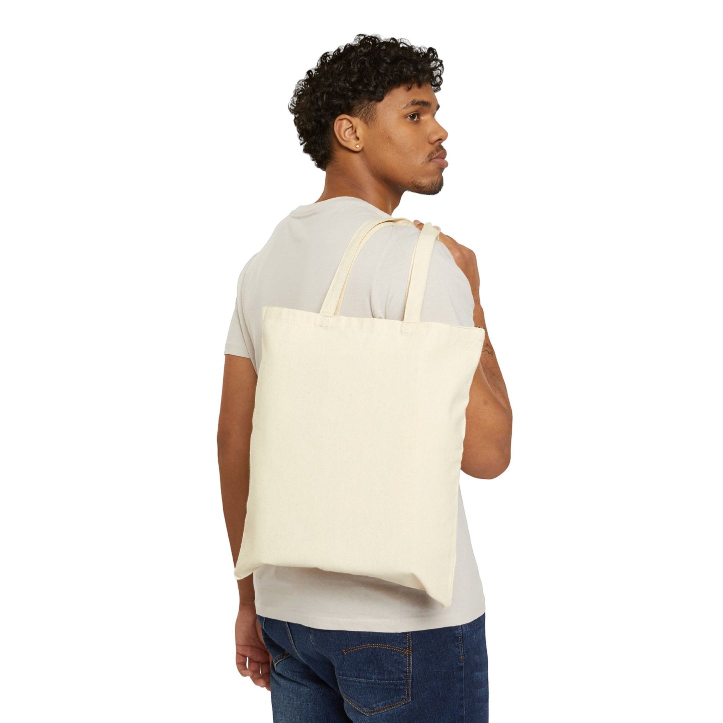 Touchy Company Seashell Canvas Tote Bag - Eco-Friendly Shopping Bag