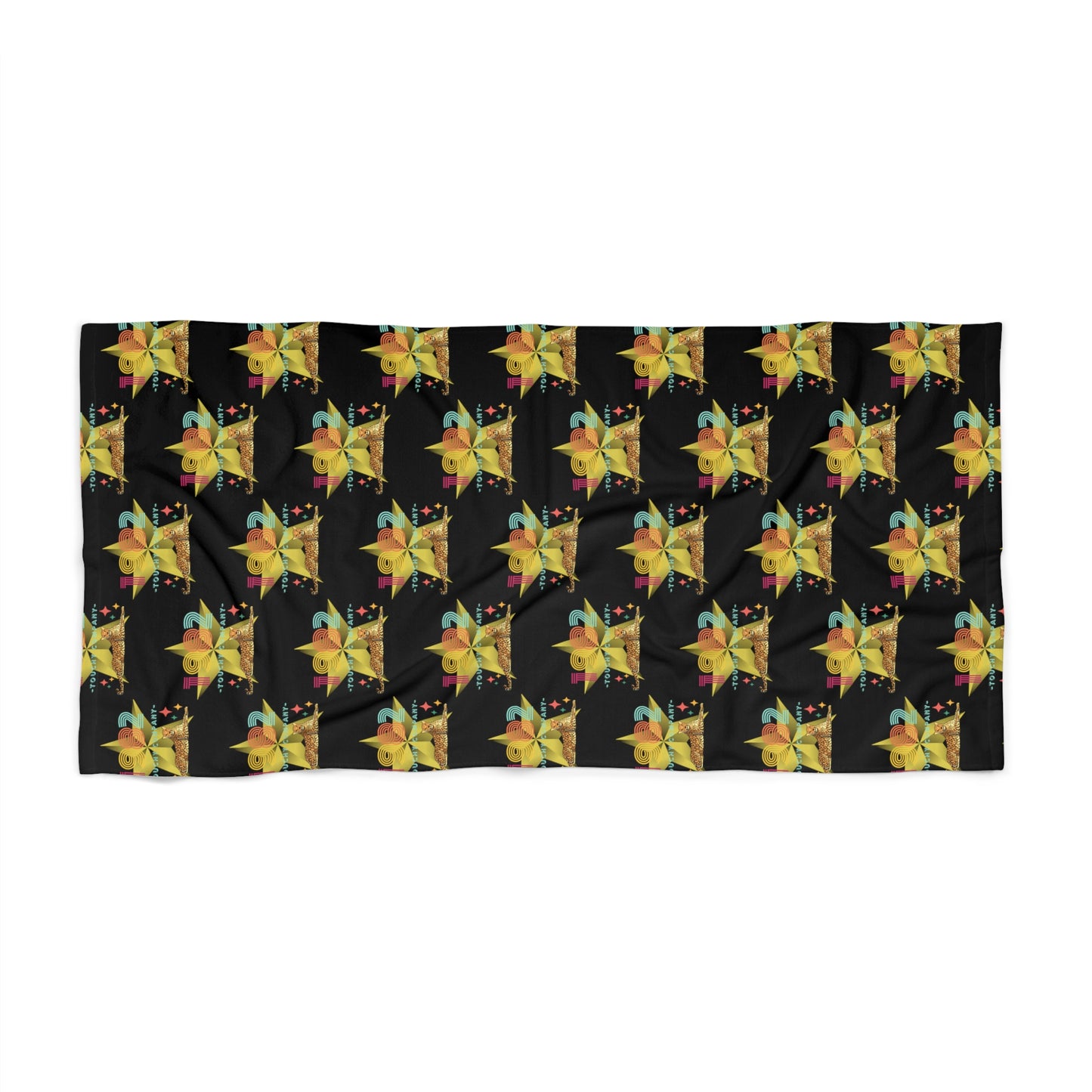 1982 Retro, Beach Towel