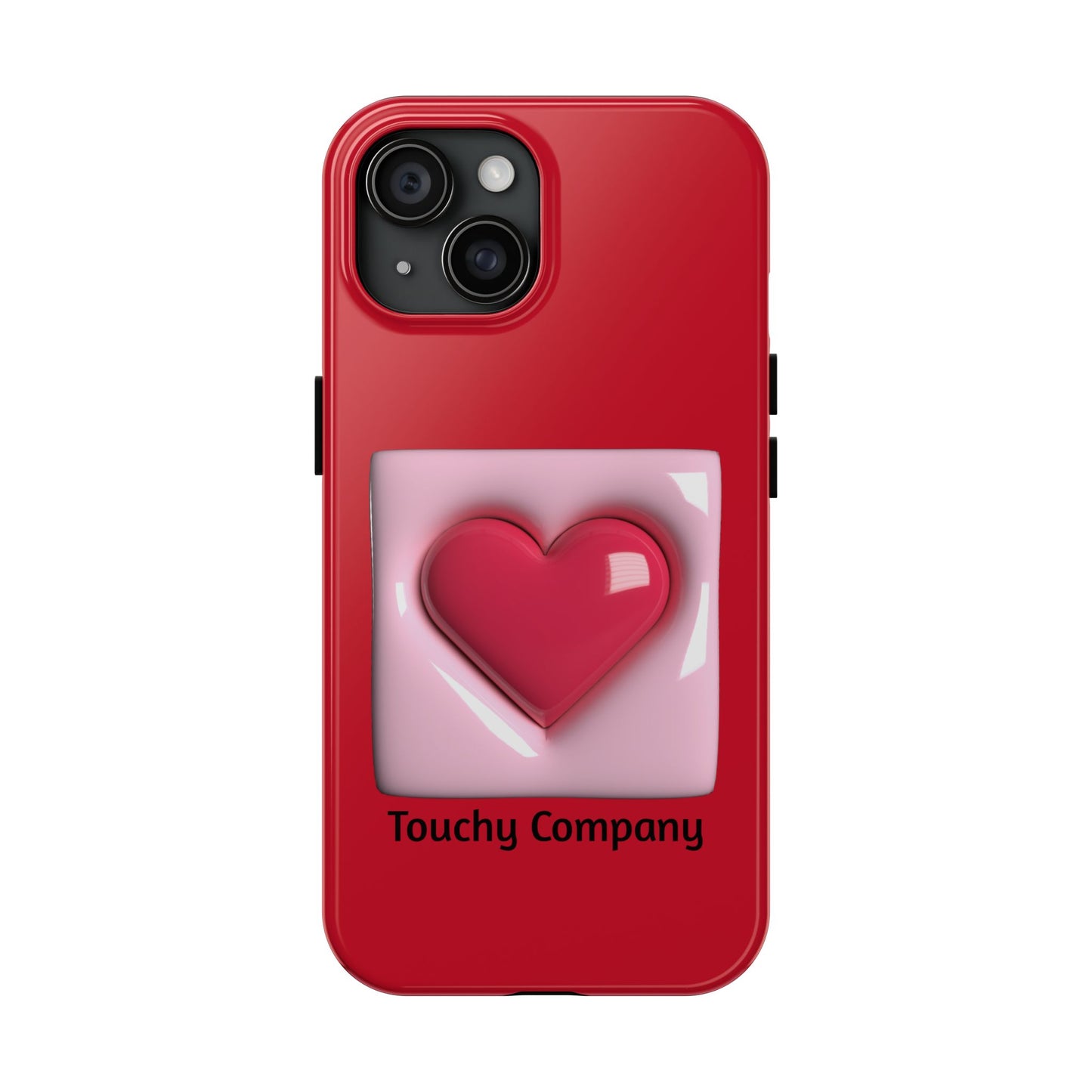 Bubble Heart, Tough Phone Cases