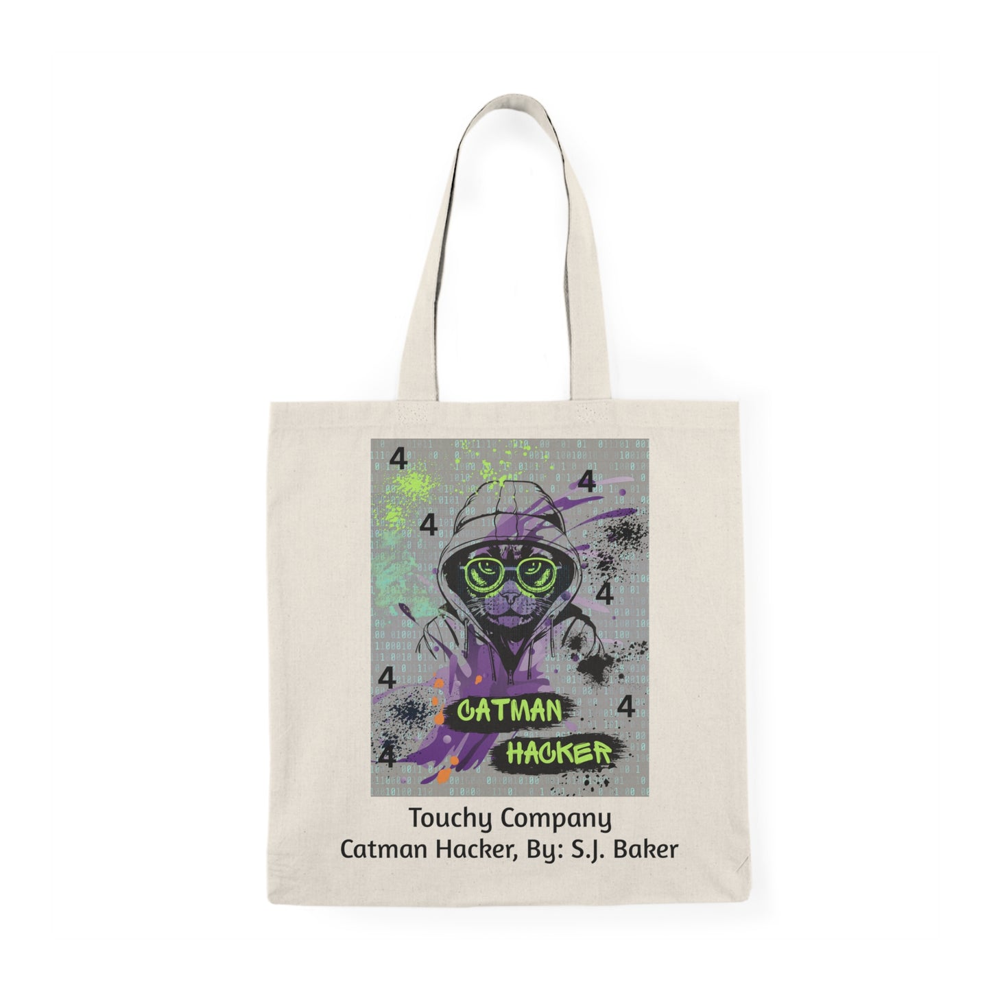 Catman Hacker, Tote Bag