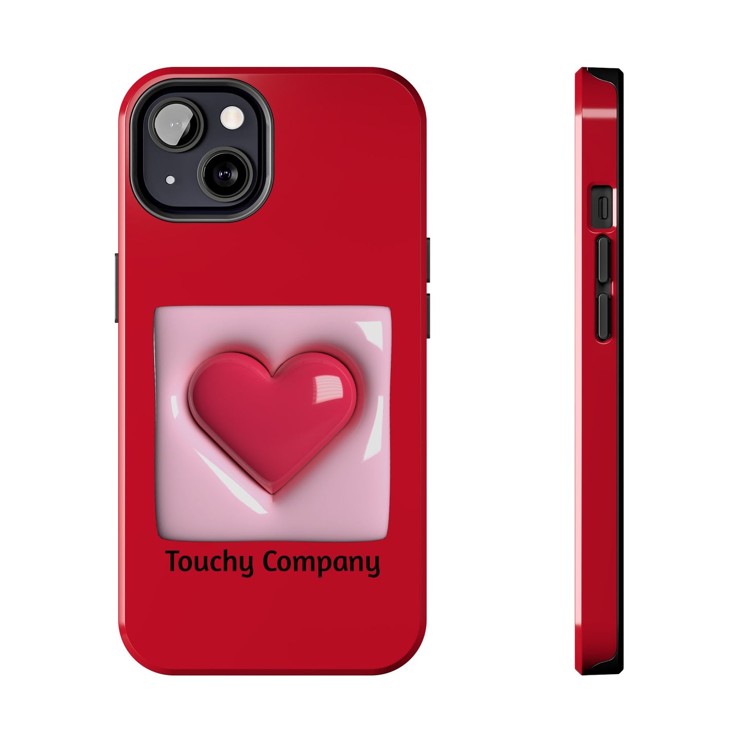 Bubble Heart, Tough Phone Cases
