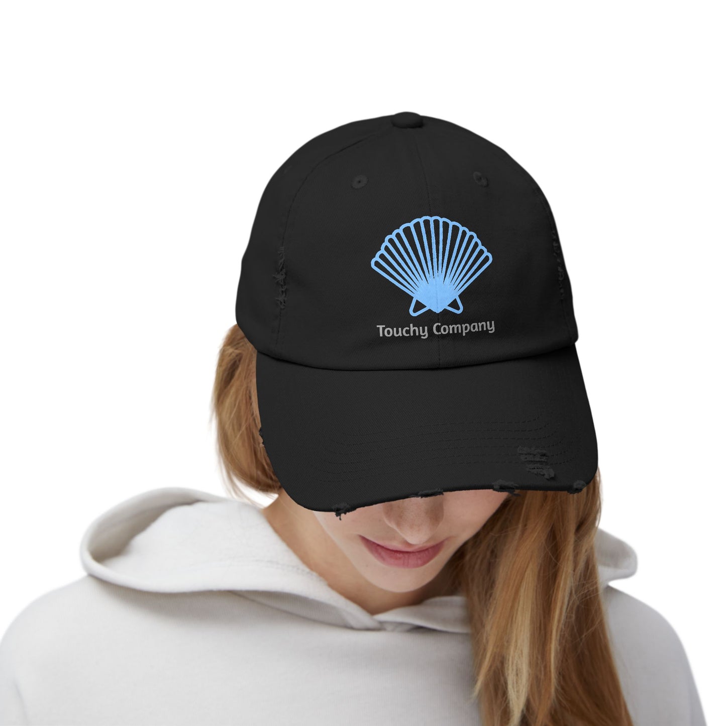 Shell Bae Unisex Distressed Cap