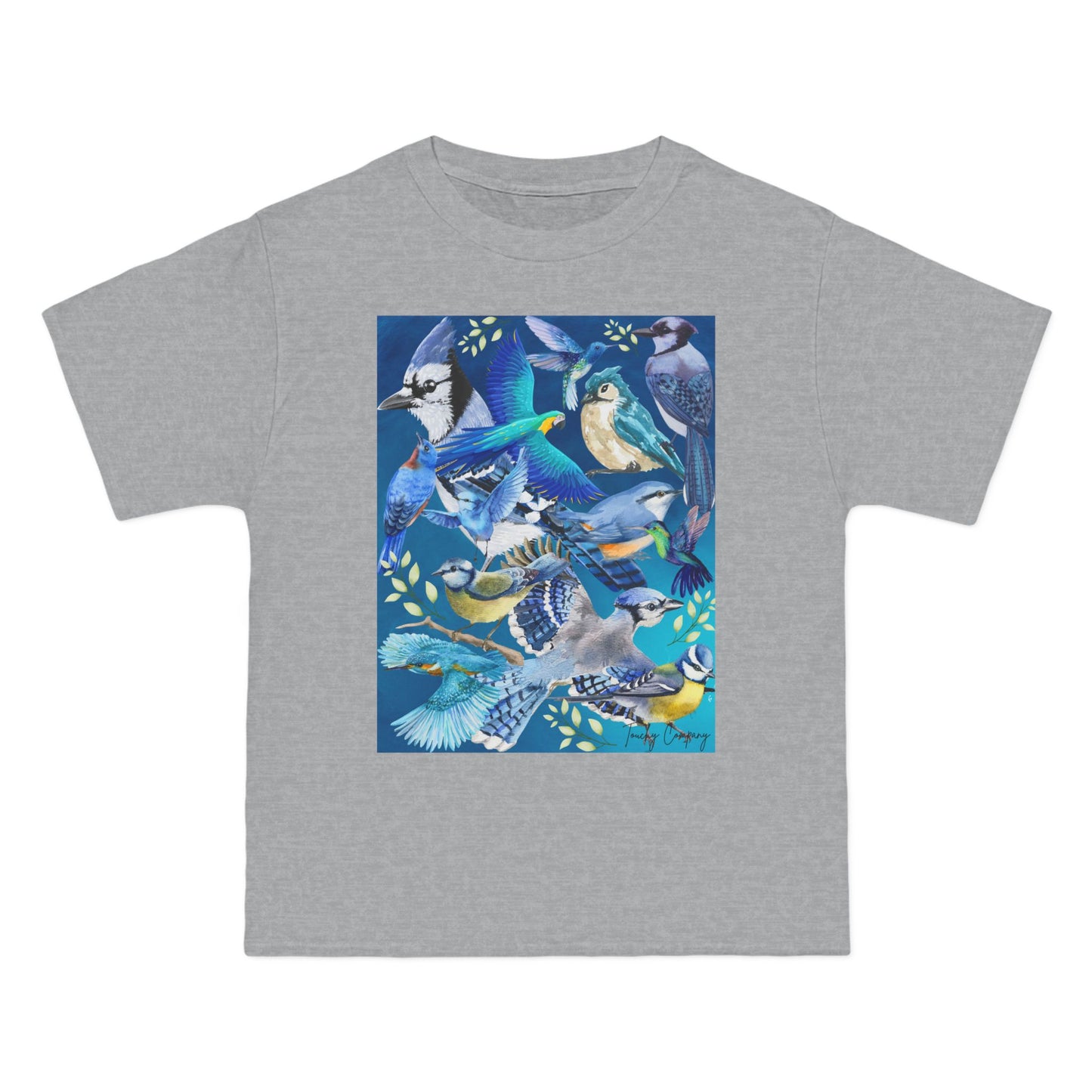 Colorful Bird Graphic T-Shirt for Nature Lovers