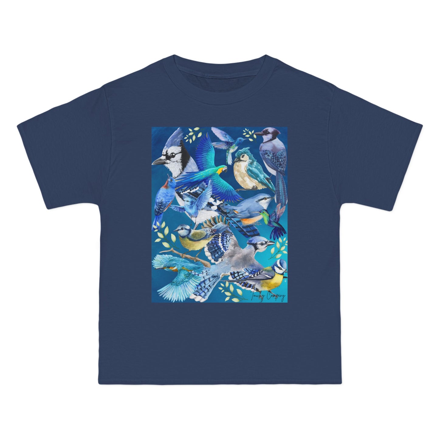 Colorful Bird Graphic T-Shirt for Nature Lovers