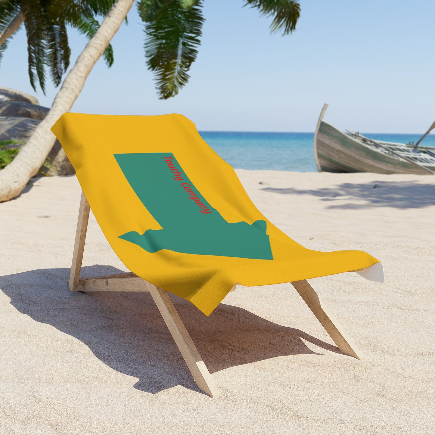 Copy of Green Arrow Beach Towel