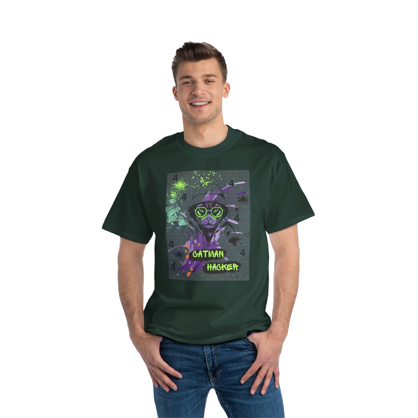 Catman Hacker, Oversize T-Shirt