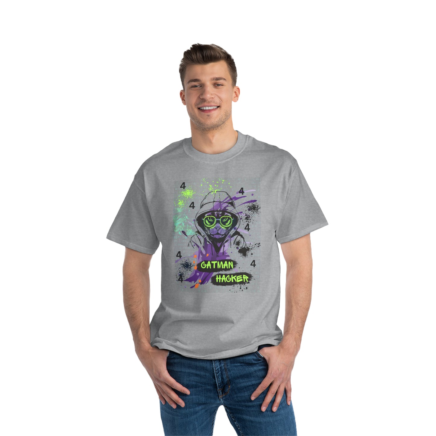 Catman Hacker, Oversize T-Shirt