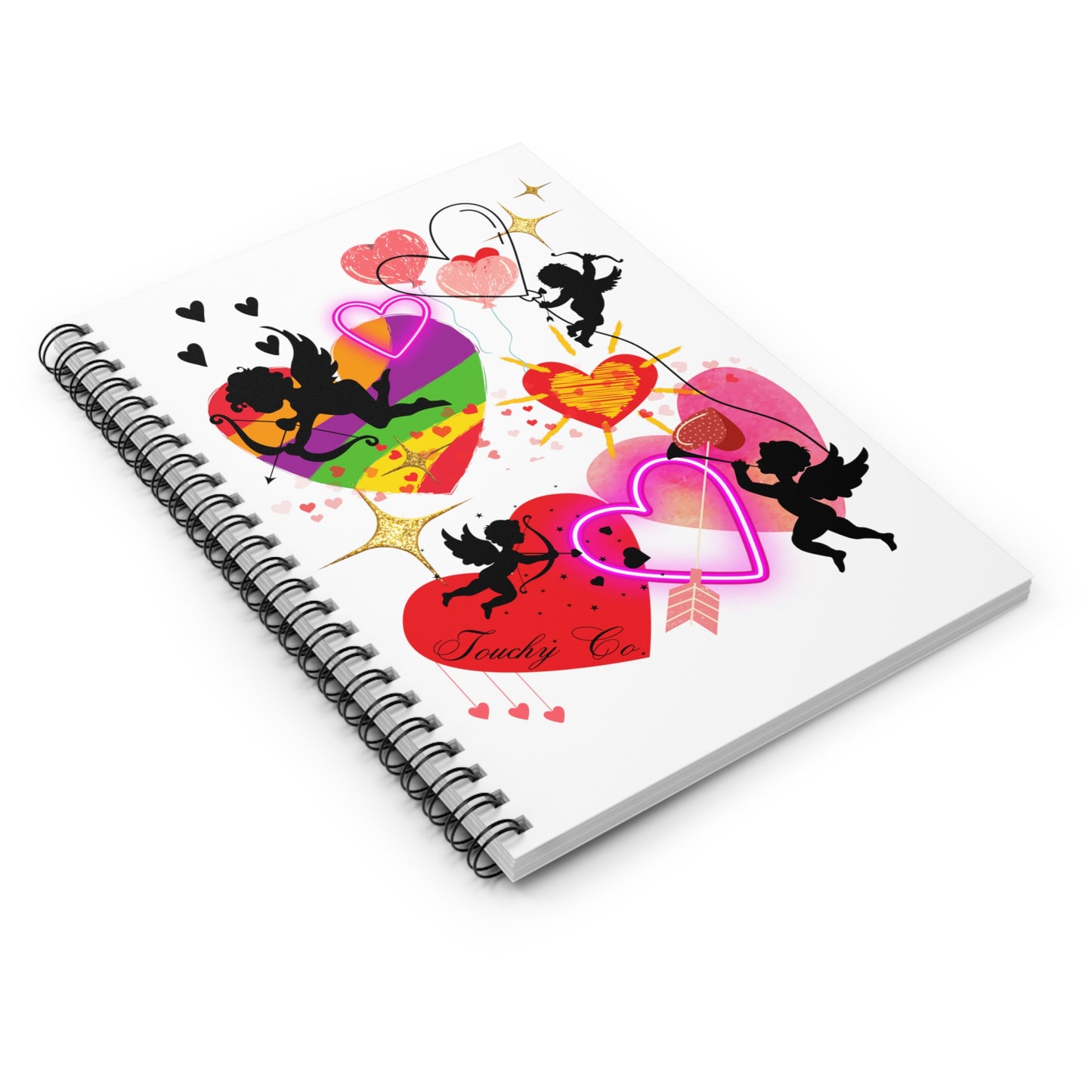Cupid Love, Spiral Notebook - Ruled Line